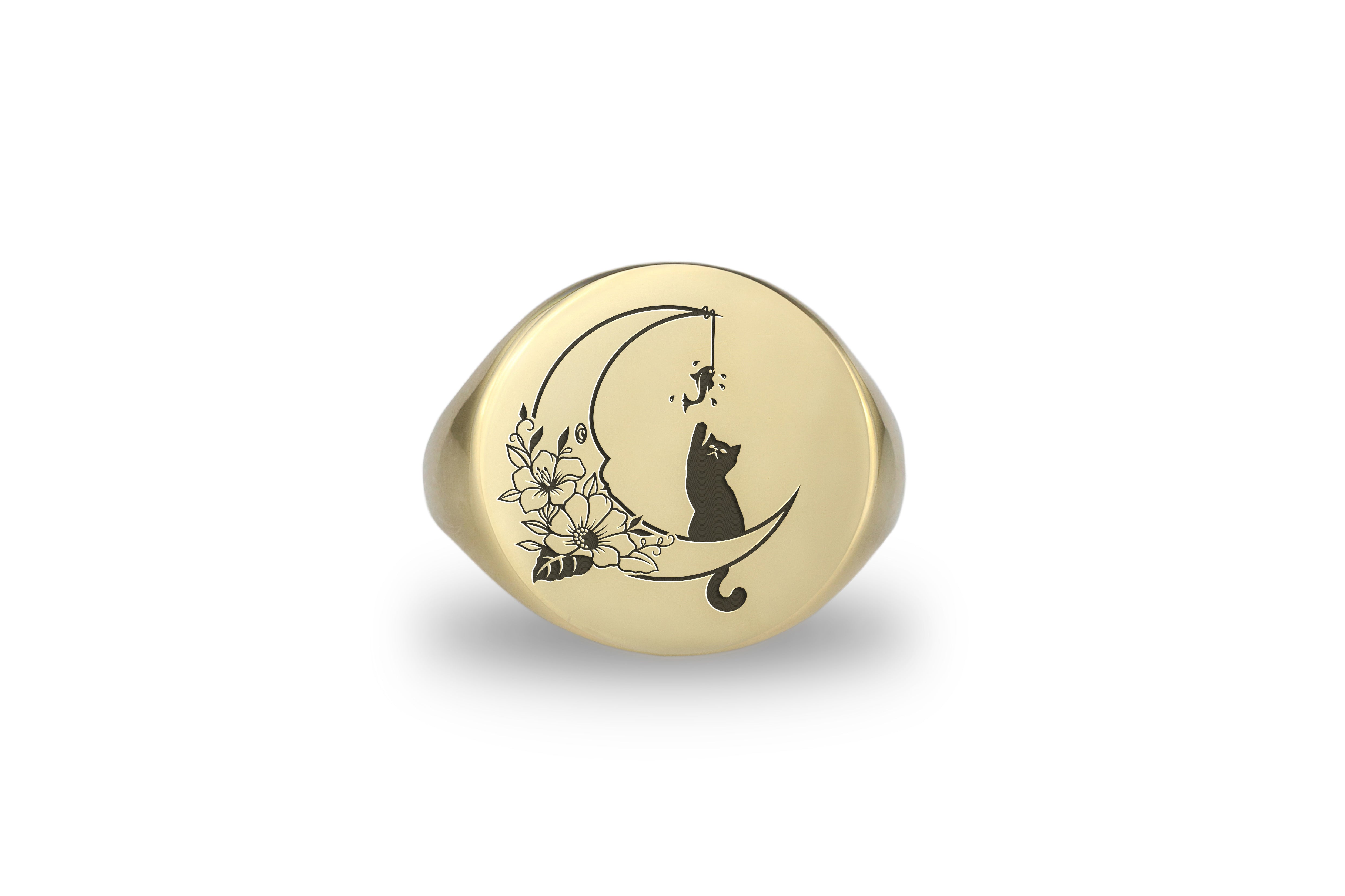 Cat Bold Statement Ring