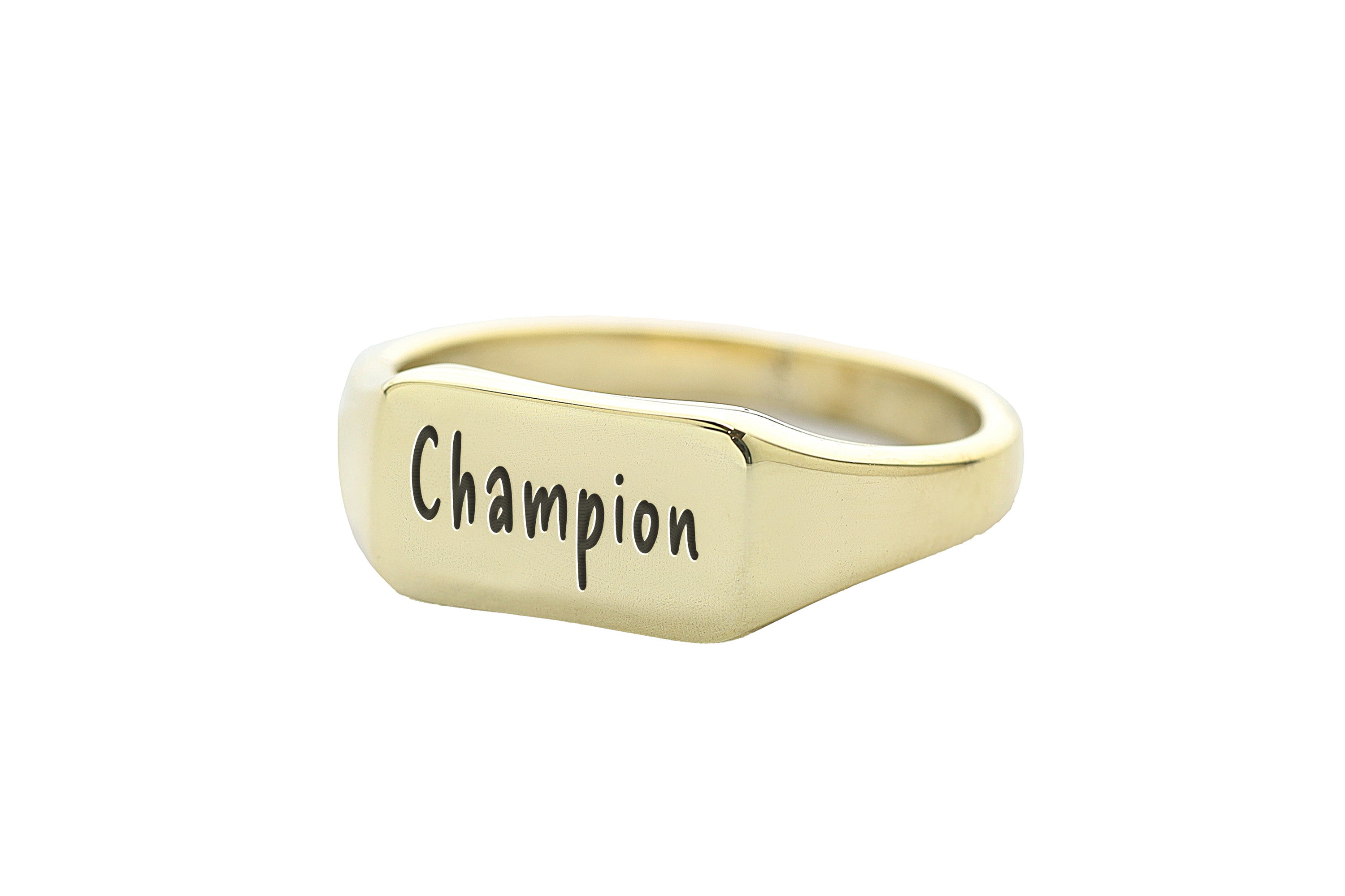 14k Gold Champion Ring