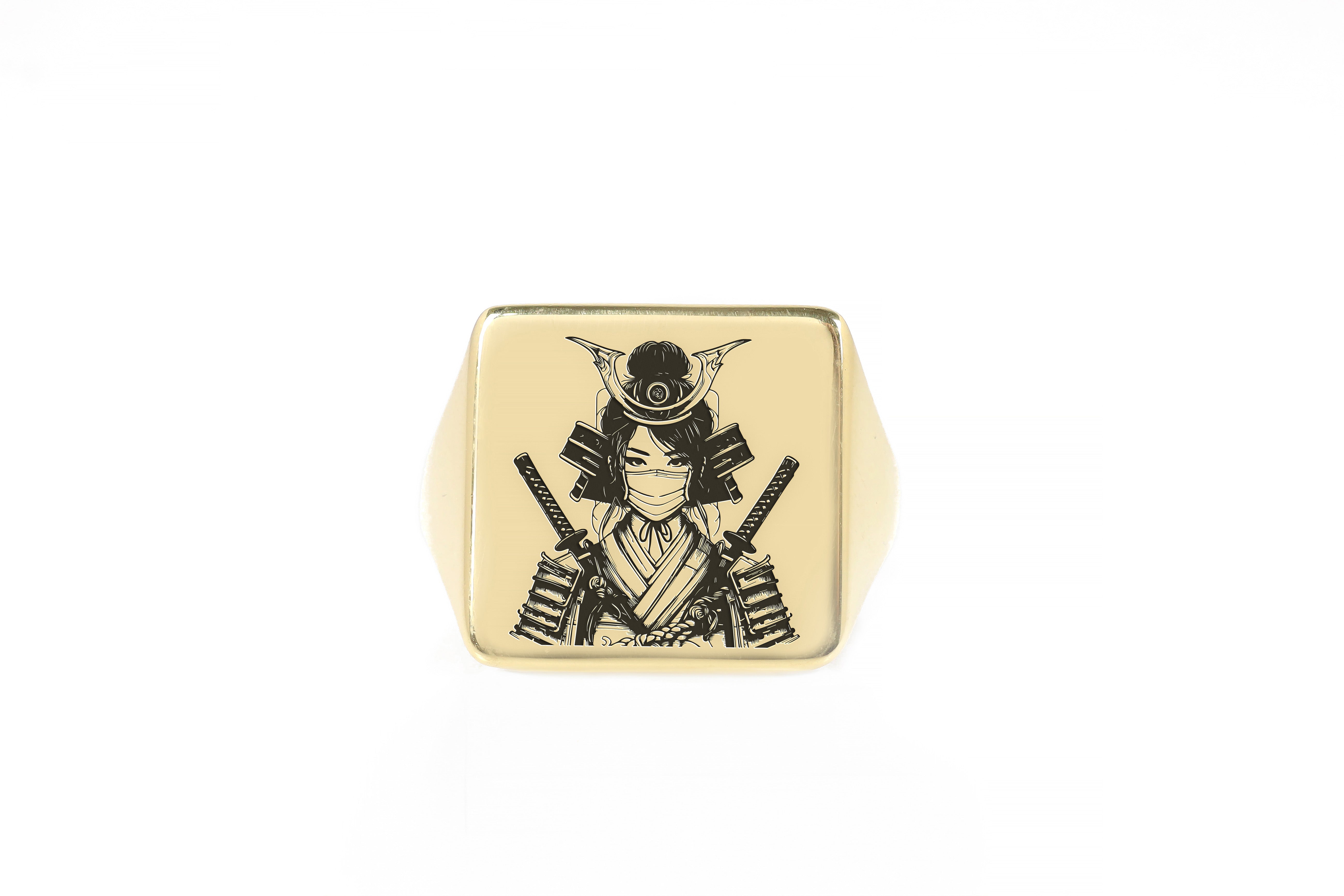 Custom Manga Signet Ring