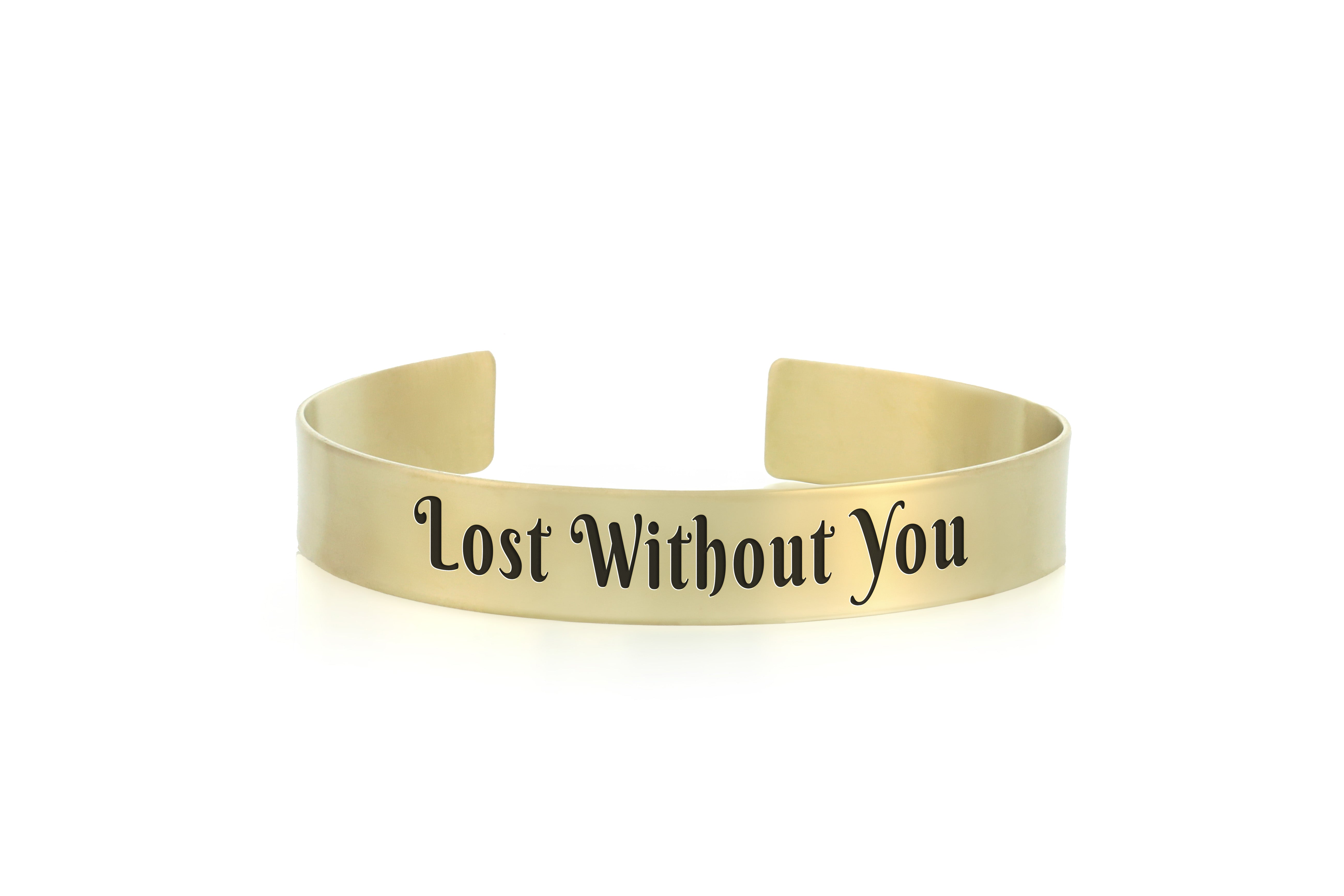 Custom Letters Gold Bracelet