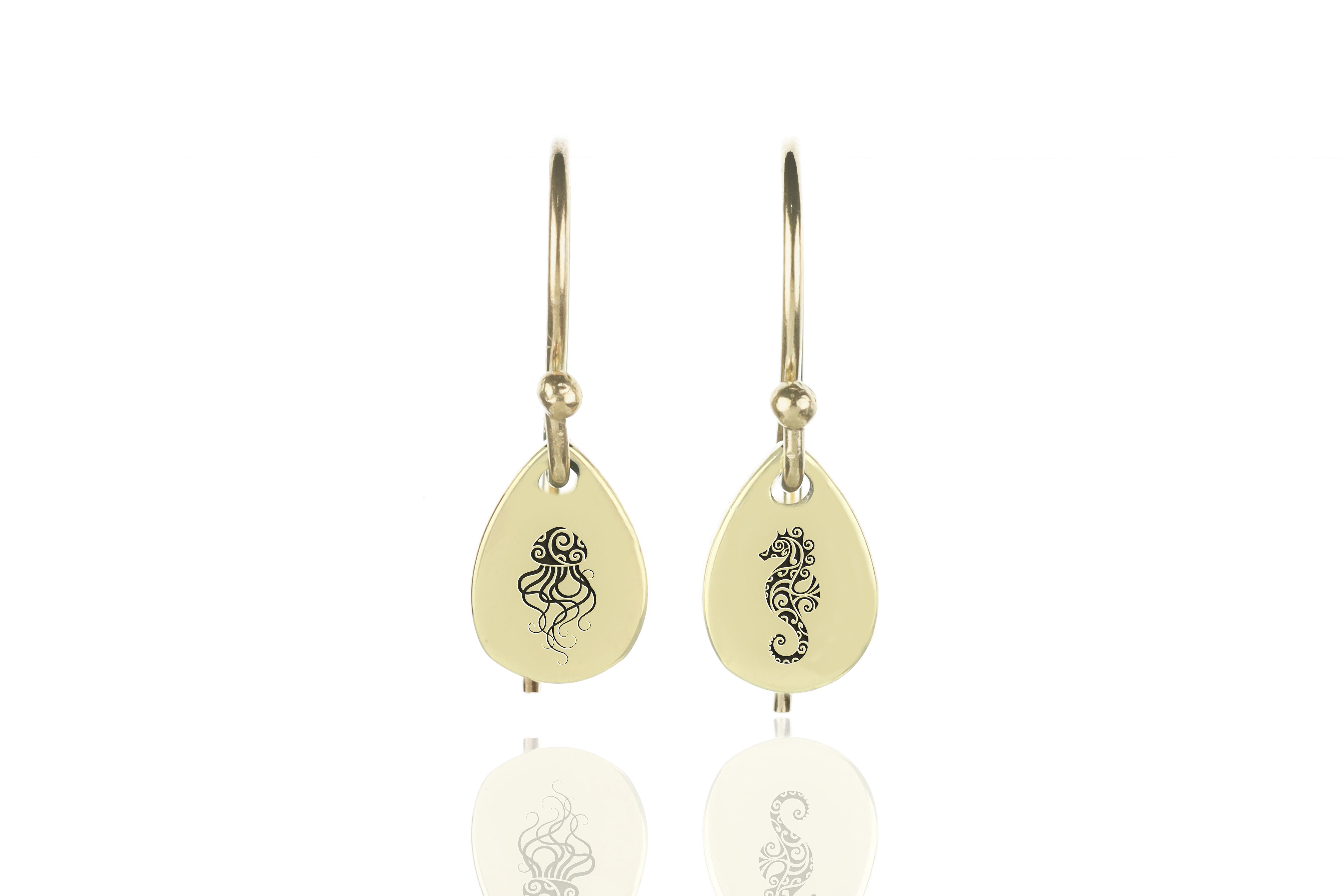 Aquatic Dangle Earrings