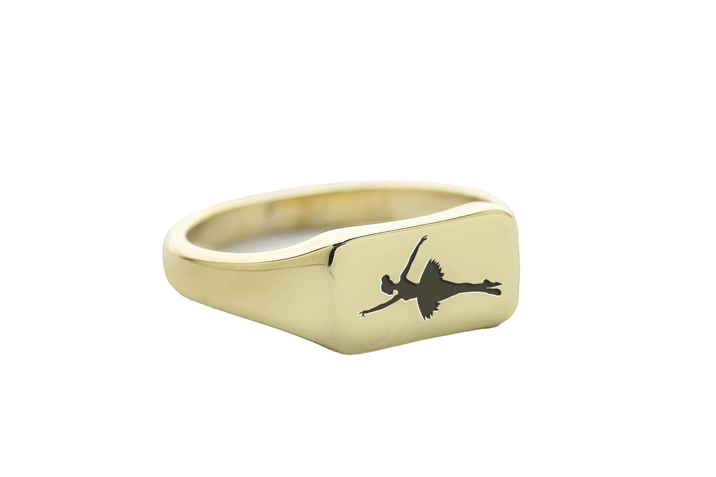 14k Gold Ballerina Ring