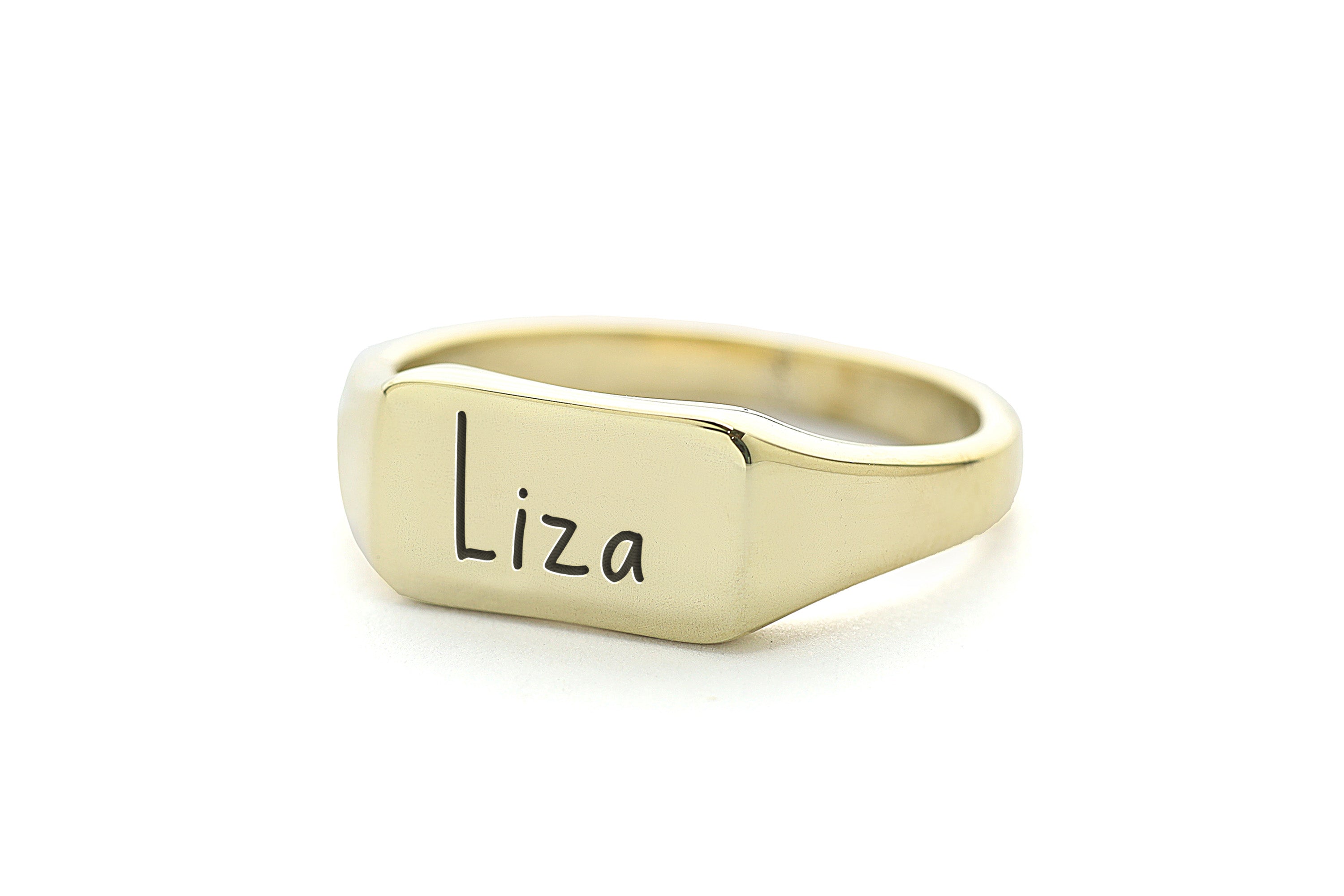 Custom Funky Text Ring