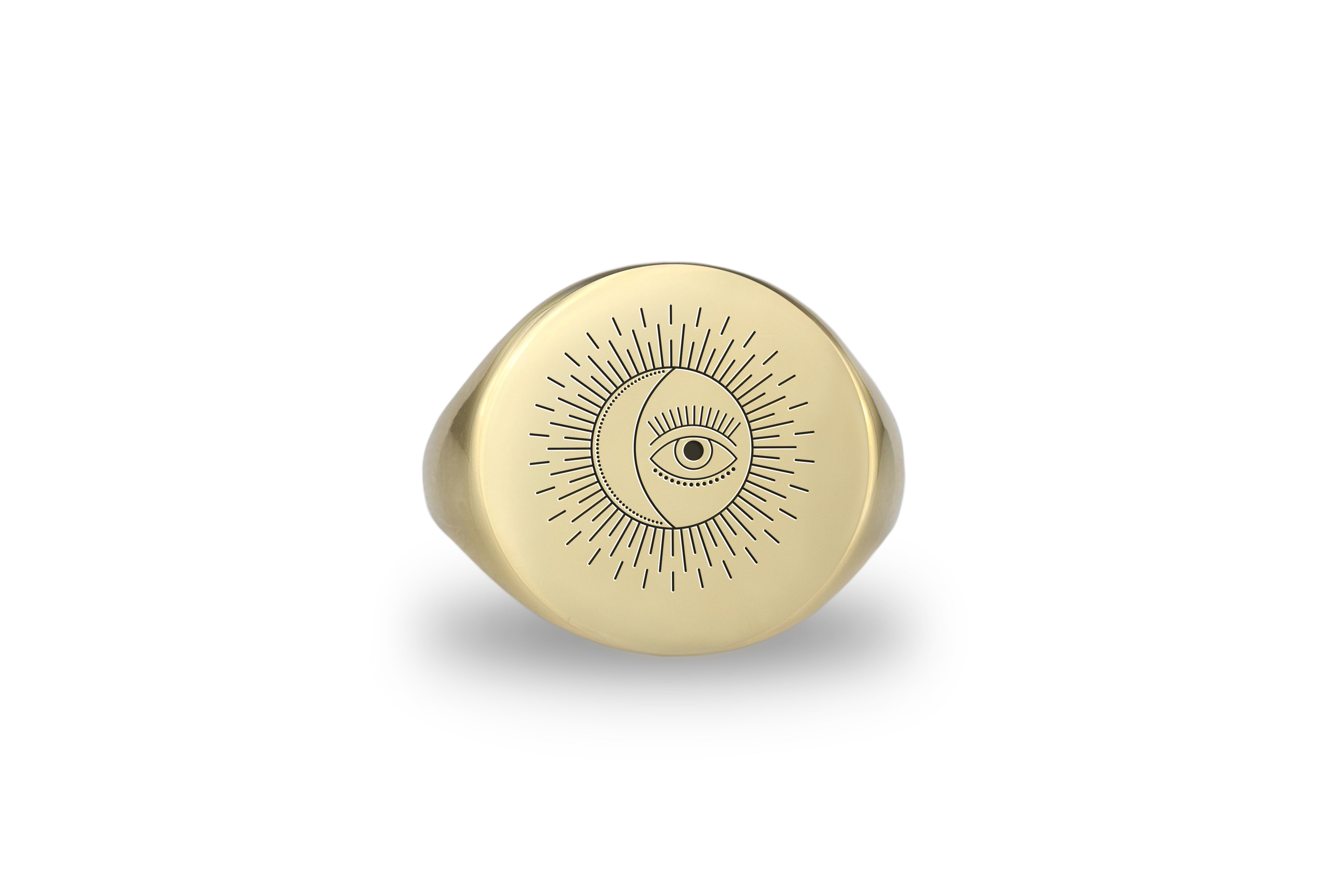 Sun Signet Ring
