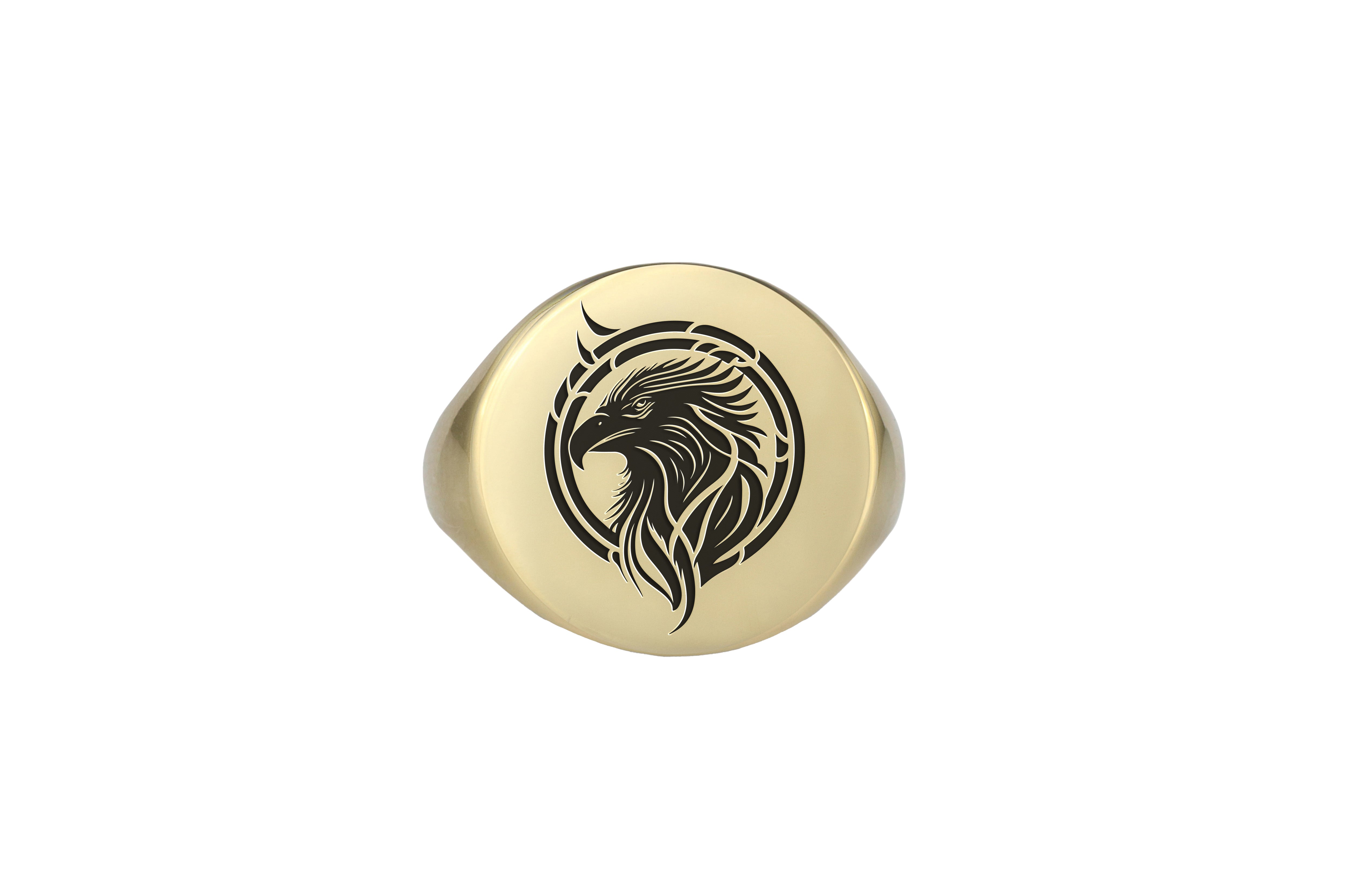 Bold Statement Eagle Ring