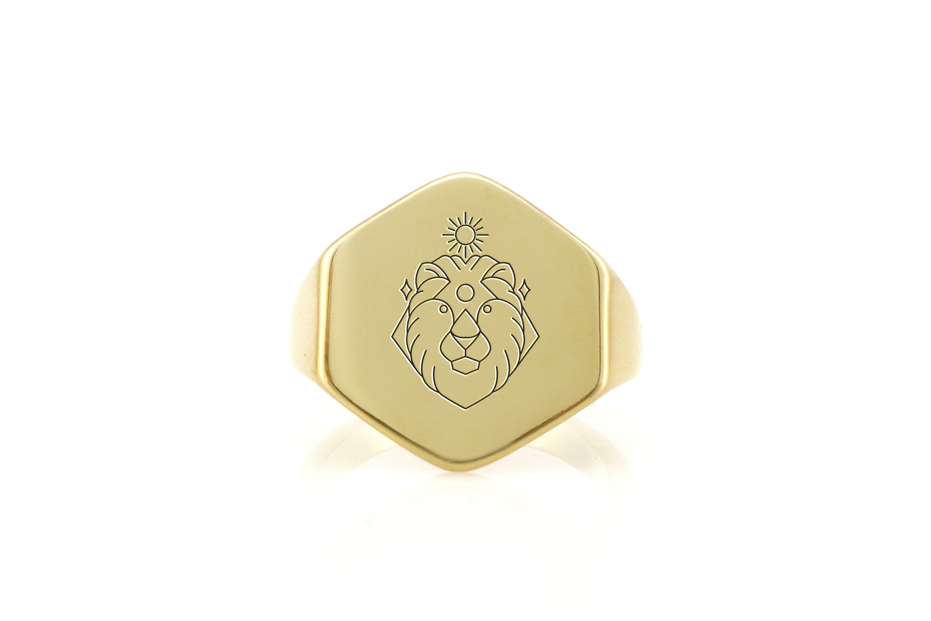 Zodiac Lion Ring