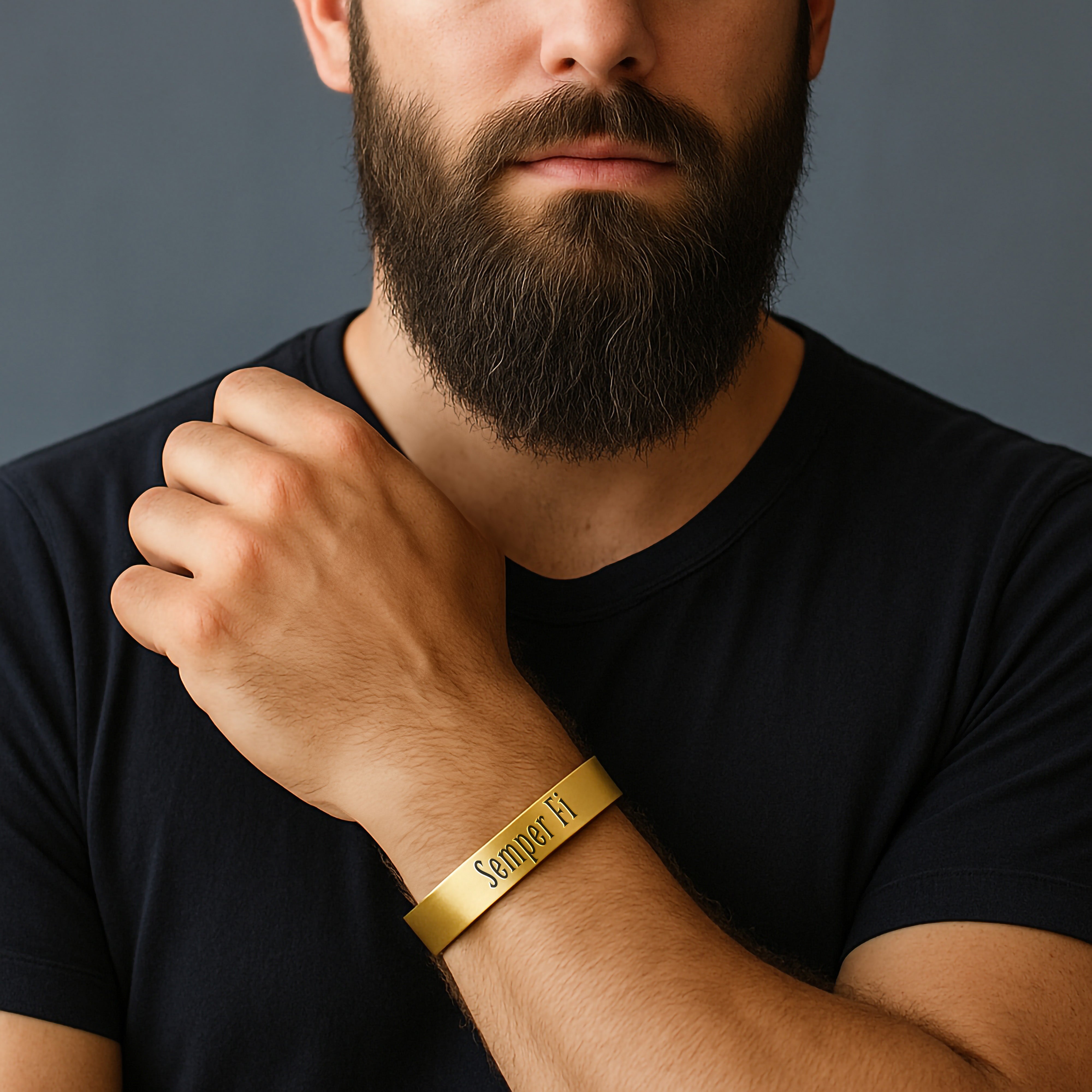 Semper Fi Gold Bracelet