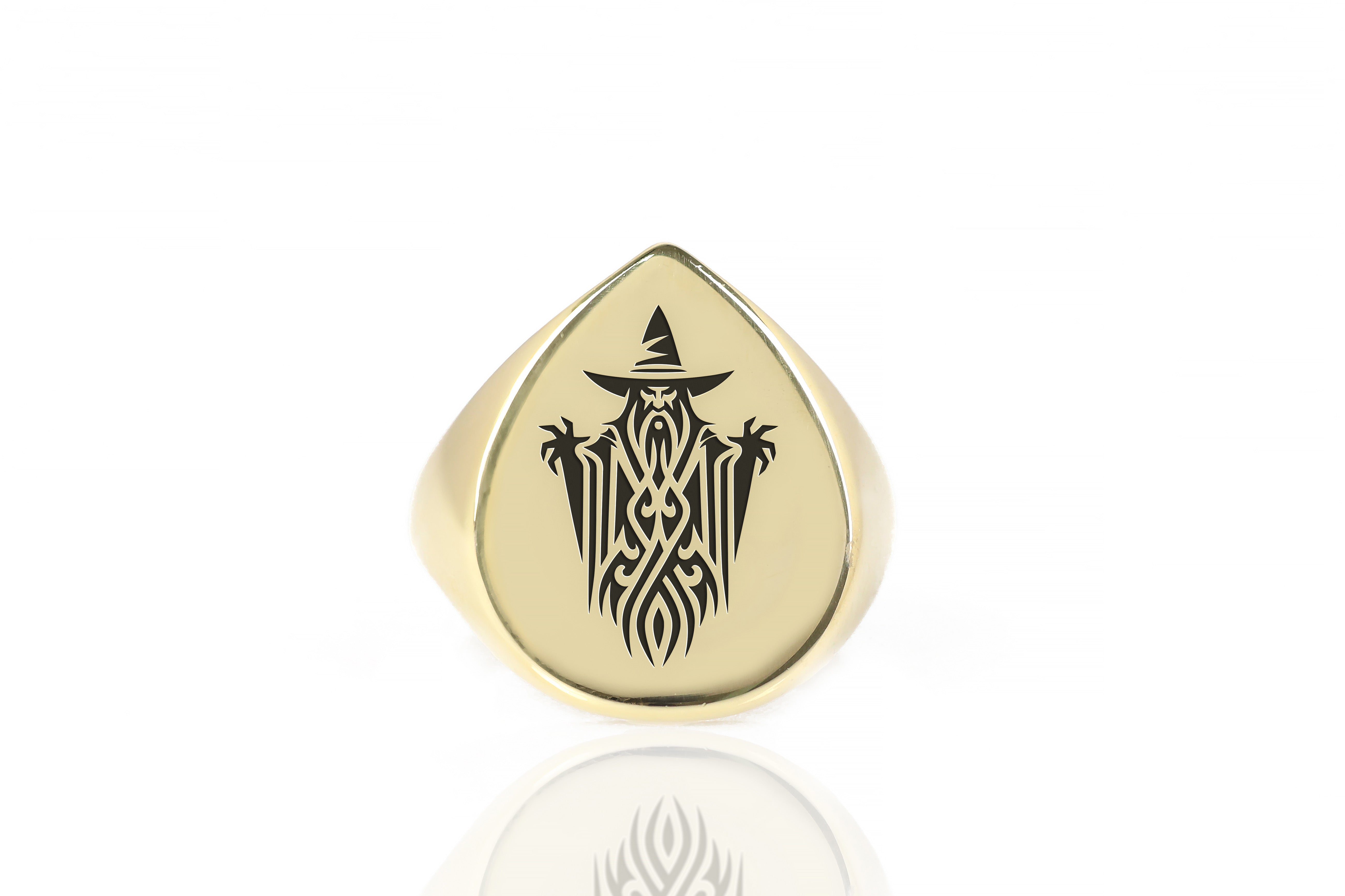 Custom Wizard Signet Ring
