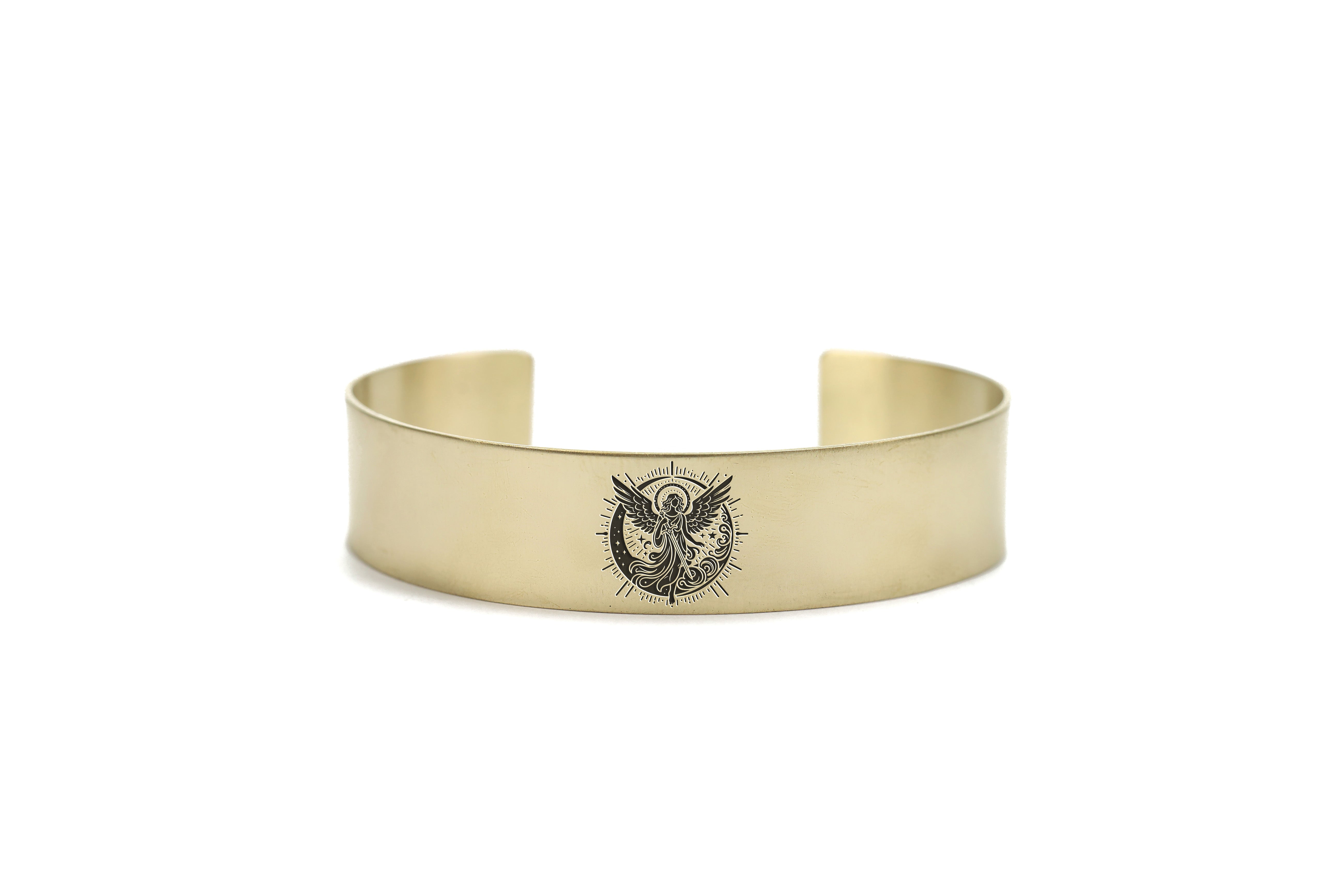 14k Gold Guardian Angel Bracelet