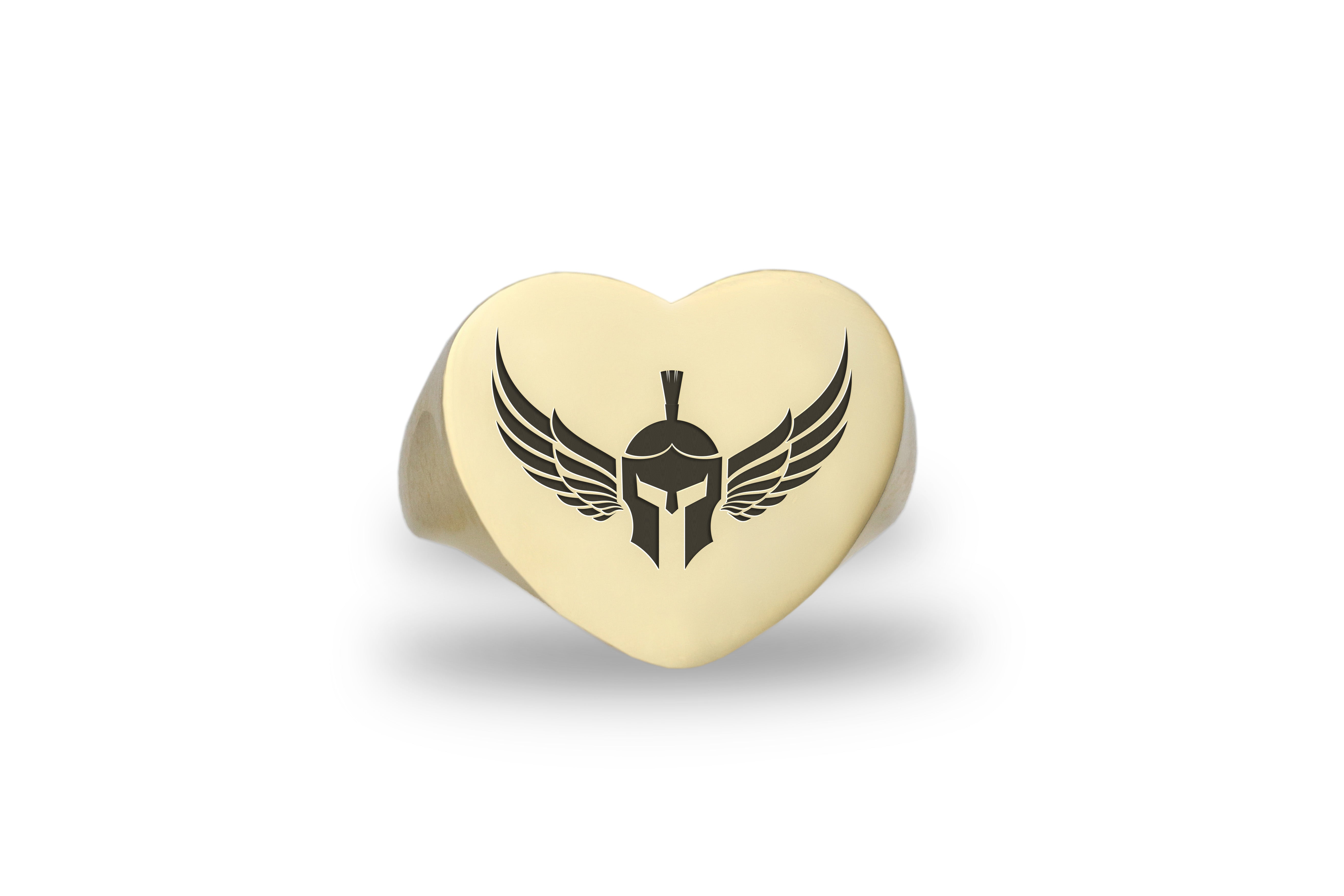 Custom Gladiator Signet Ring