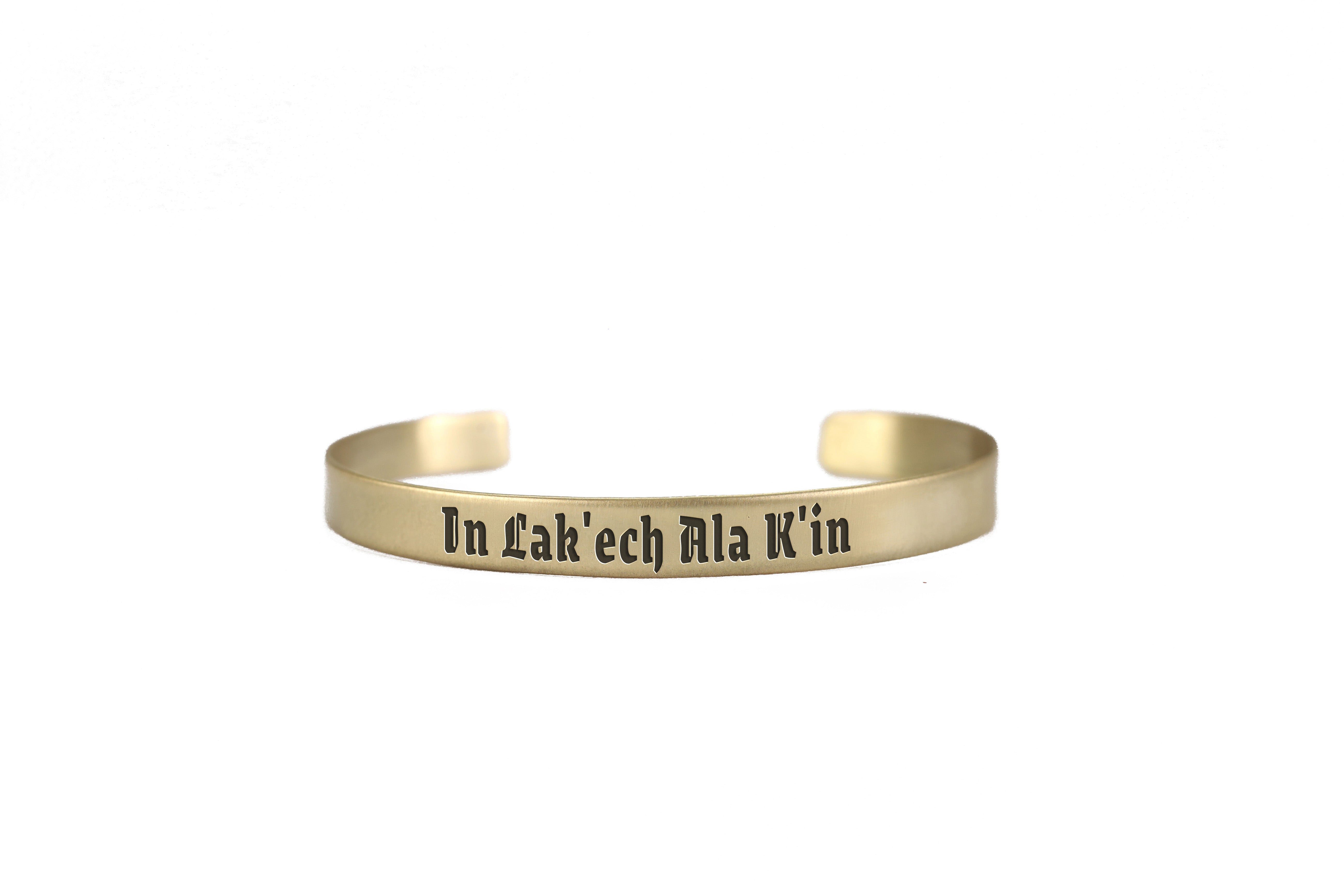 14k Gold Mayan Bracelet