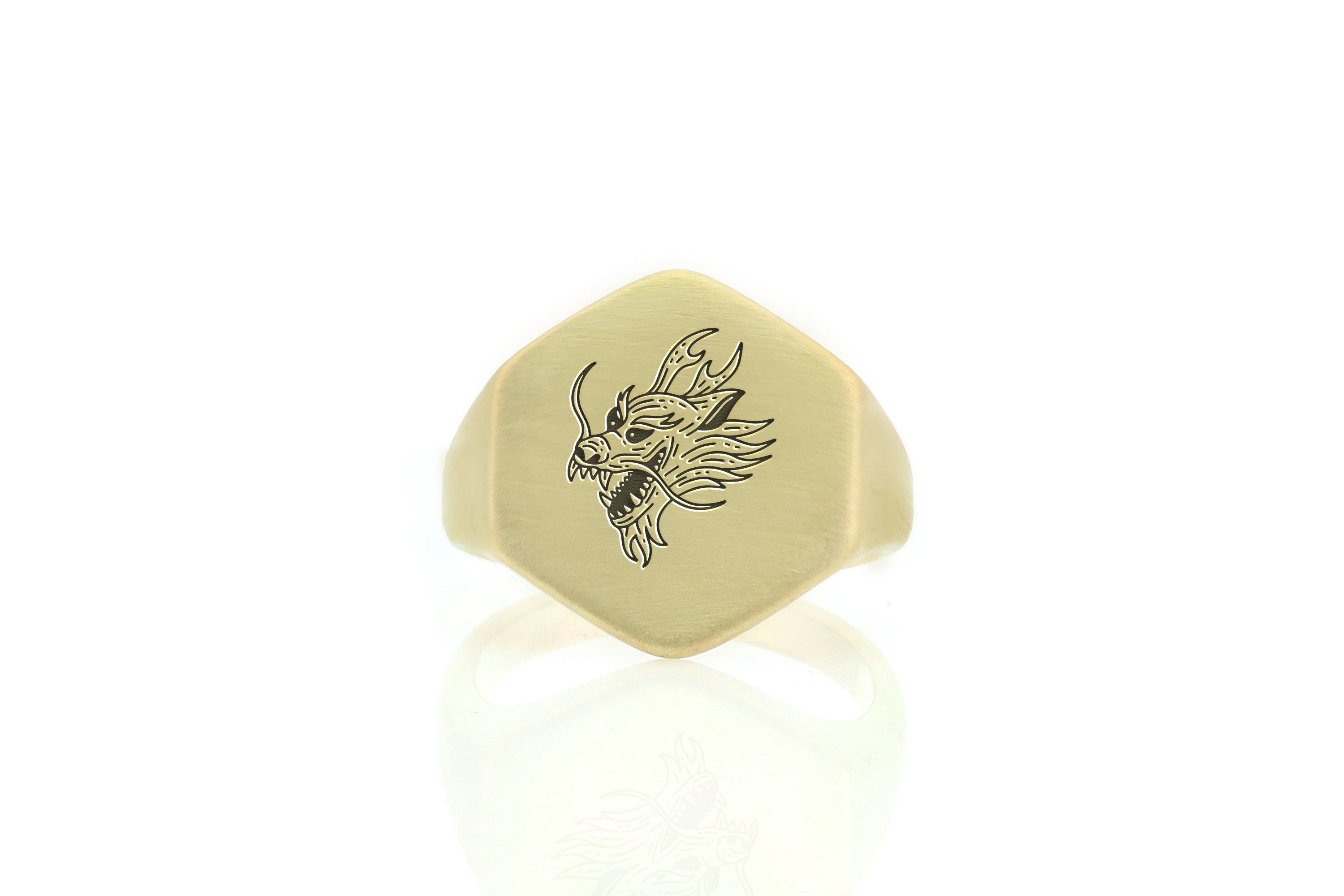 Tattooed Theme Dragon Ring