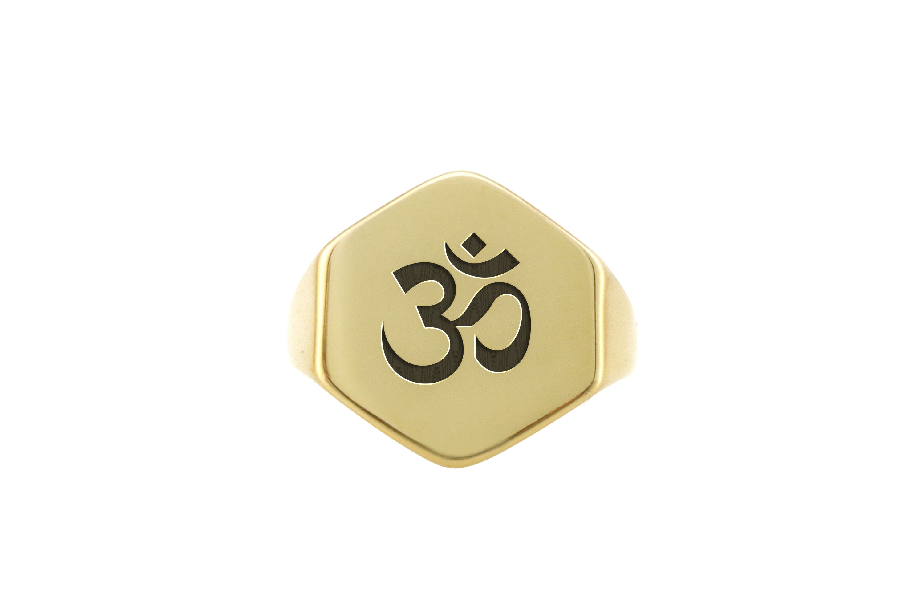 Hinduism Engraved Signet Ring