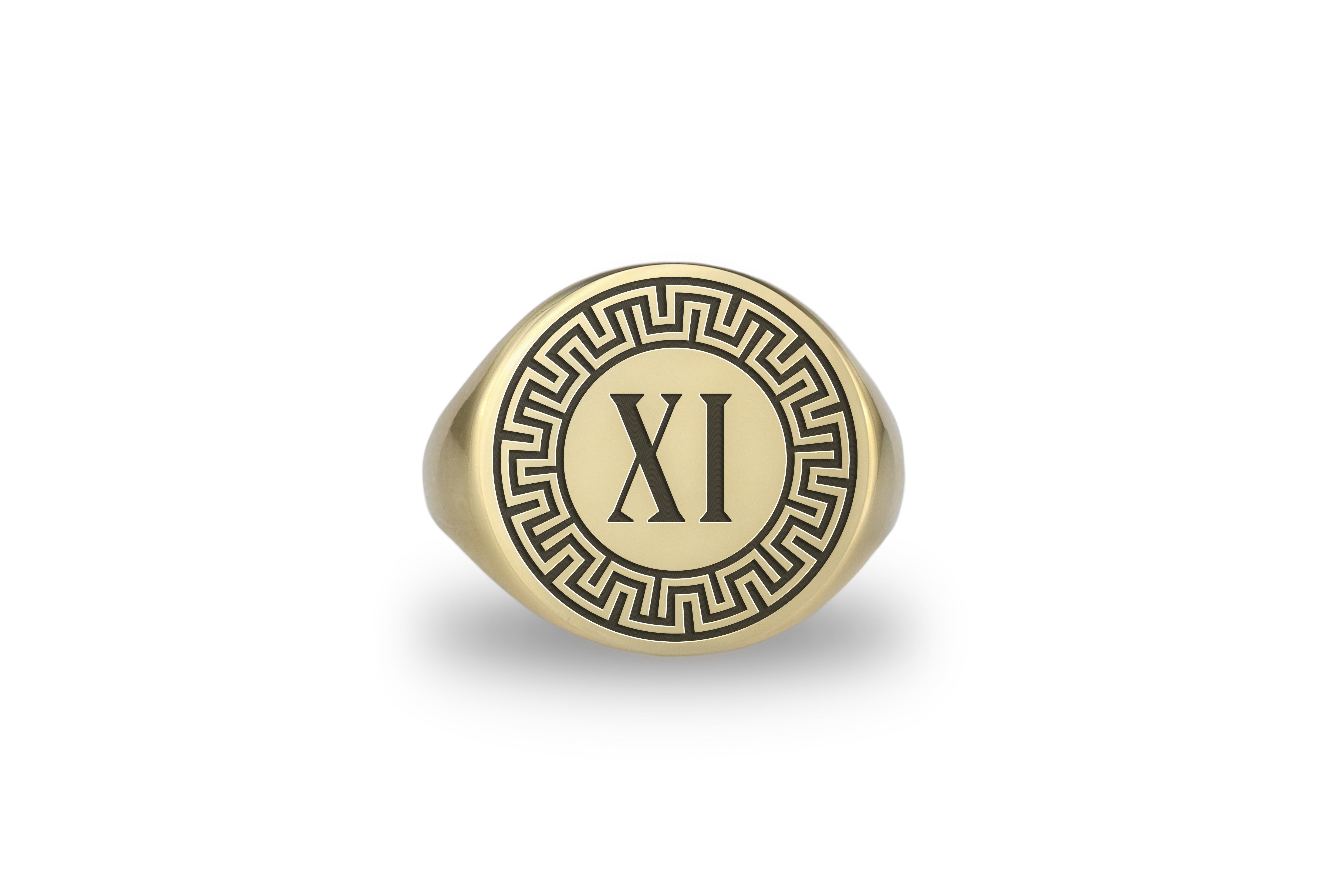 Greek Custom Signet Ring