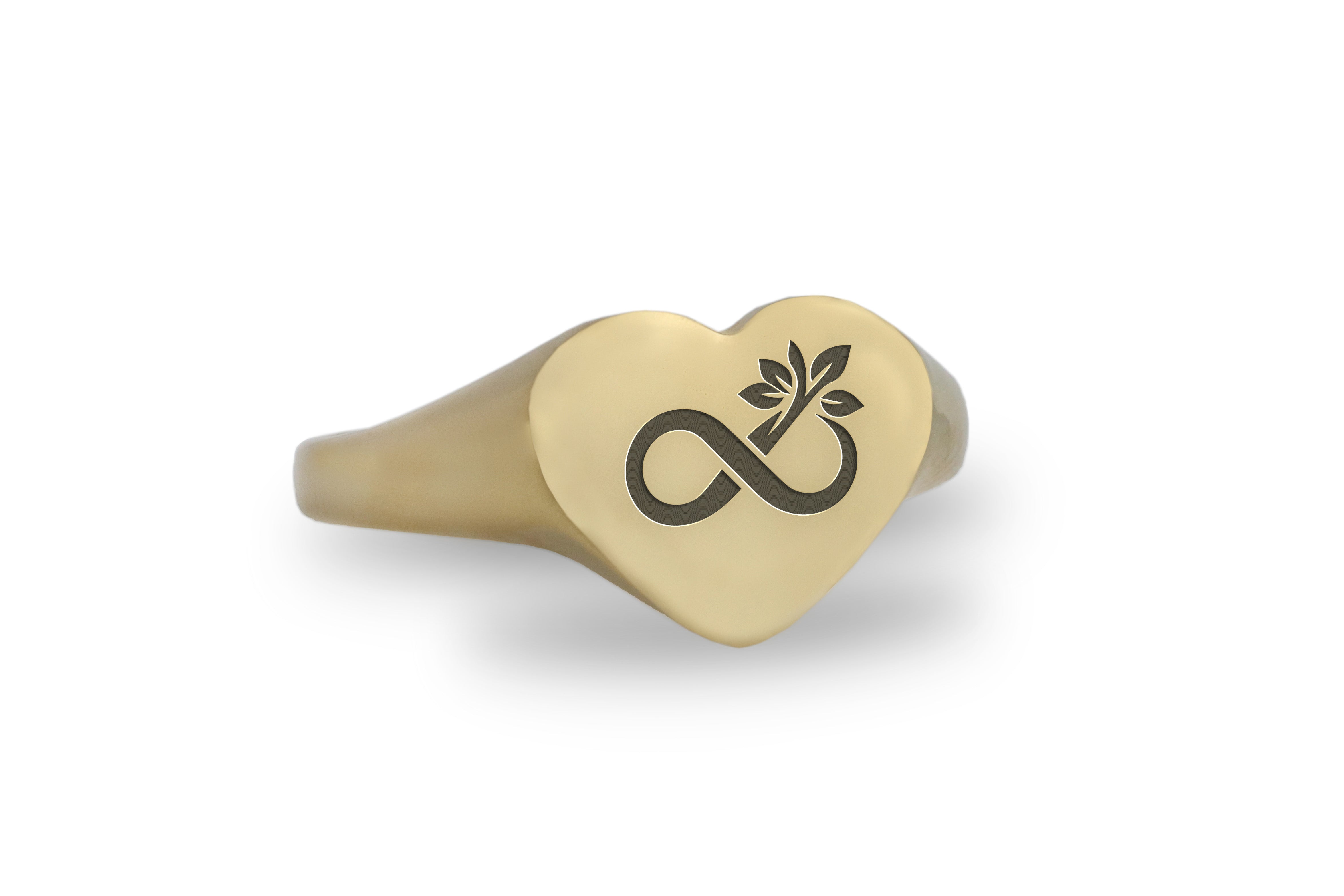 Infinity Signet Ring