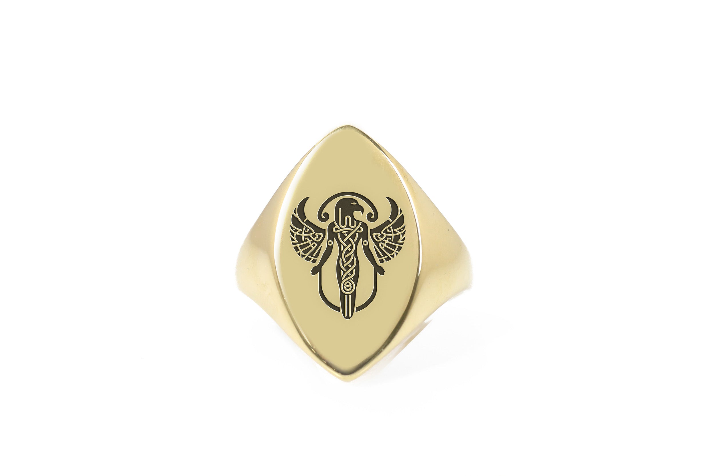 Forbidden Ancients Glyph Gold Ring