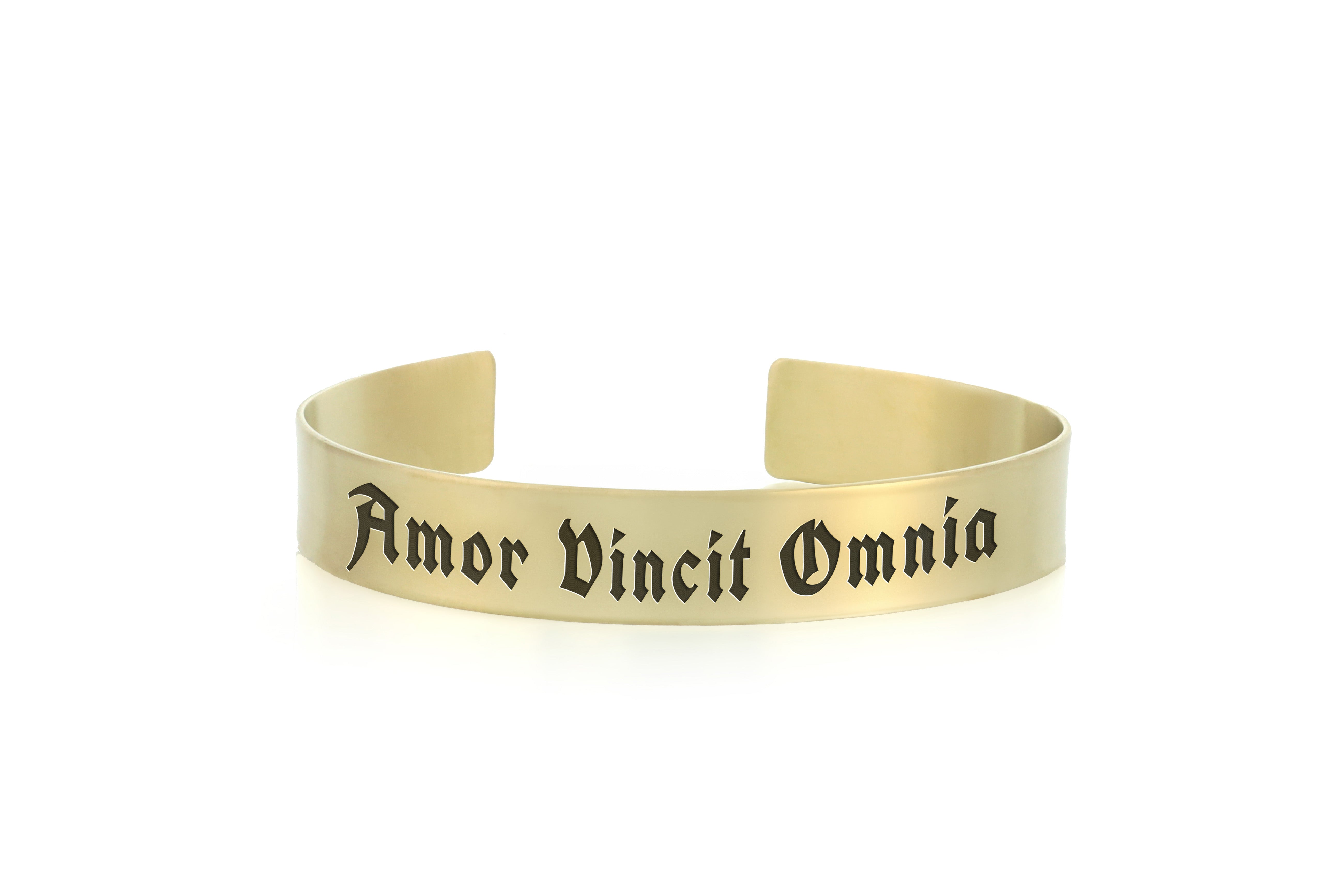 Custom Latin Text Bracelet