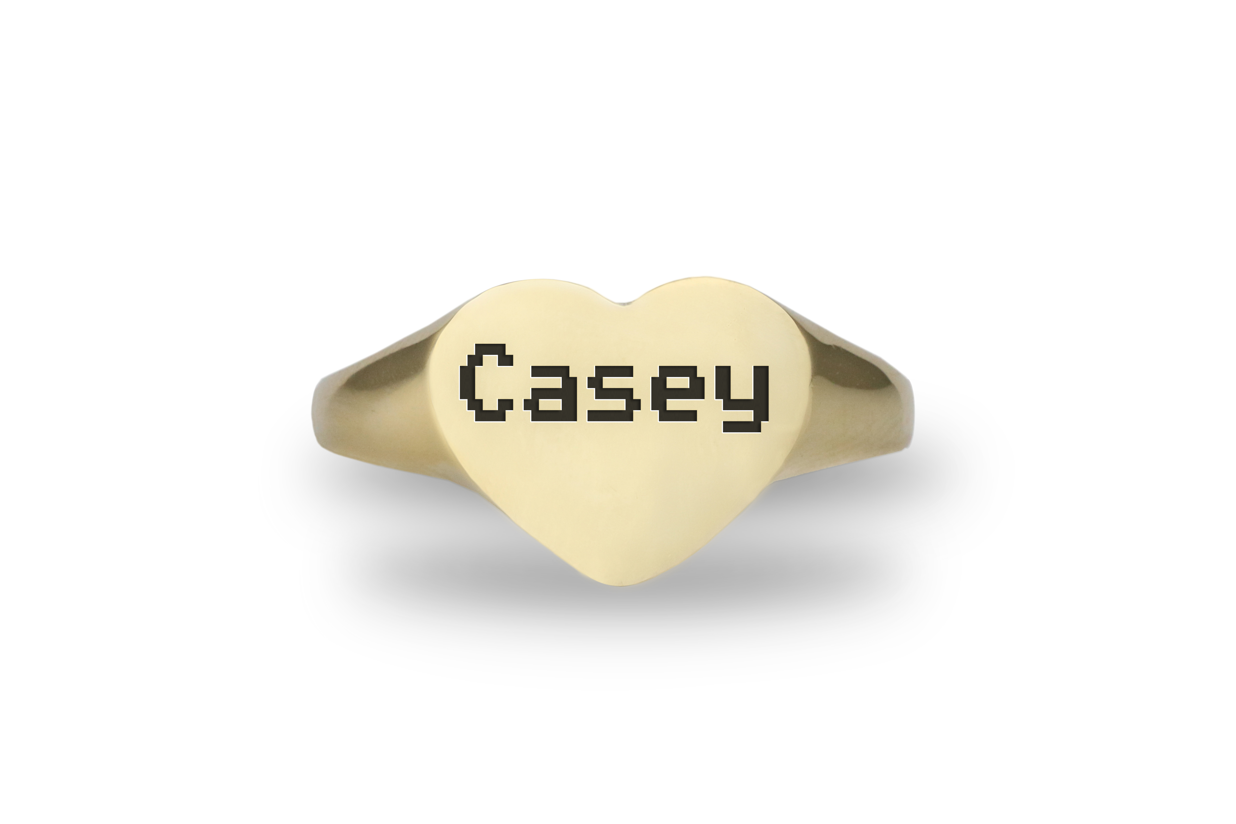 Custom Name Engraving Ring