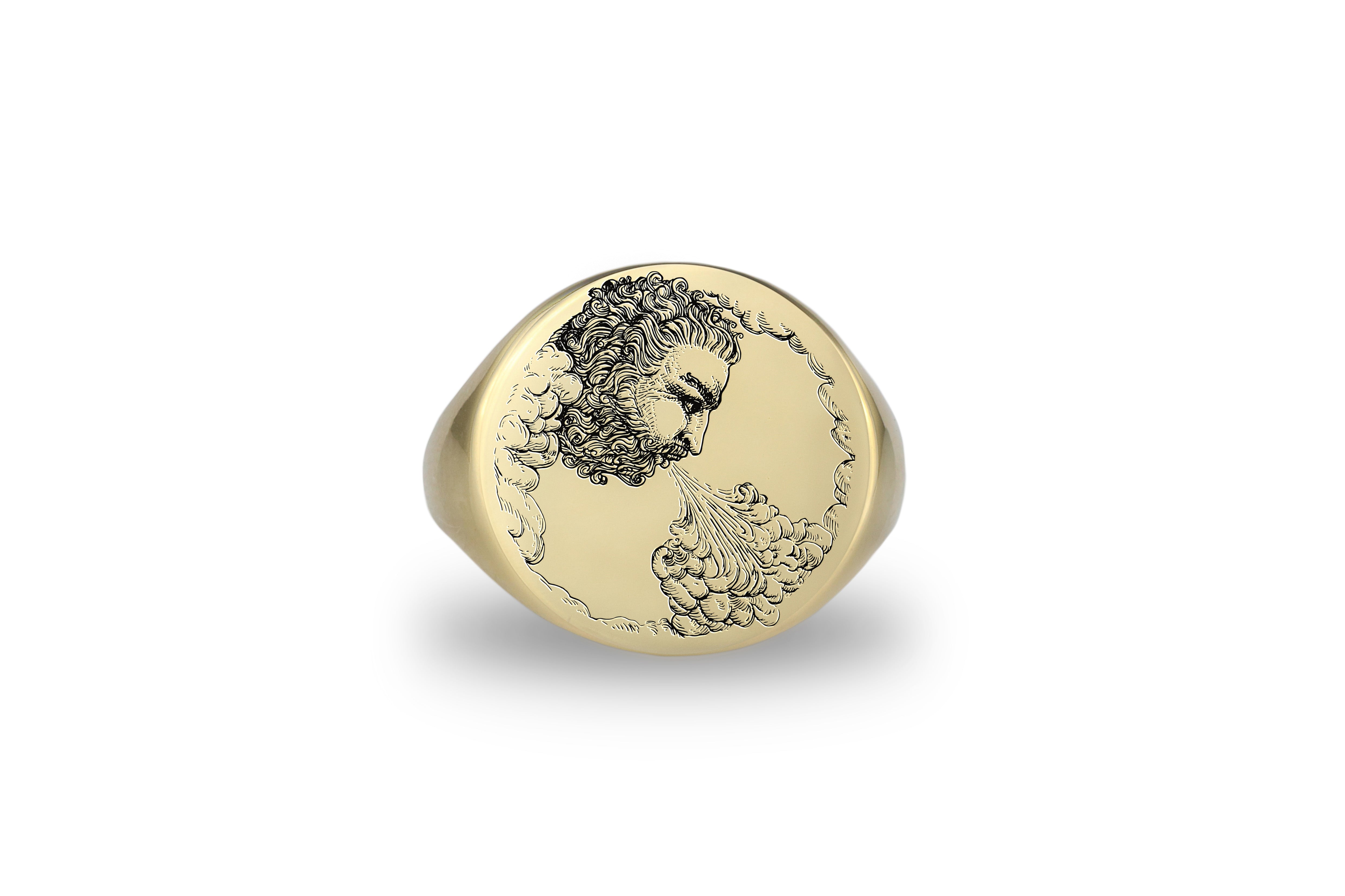 God Of Wind Signet Ring