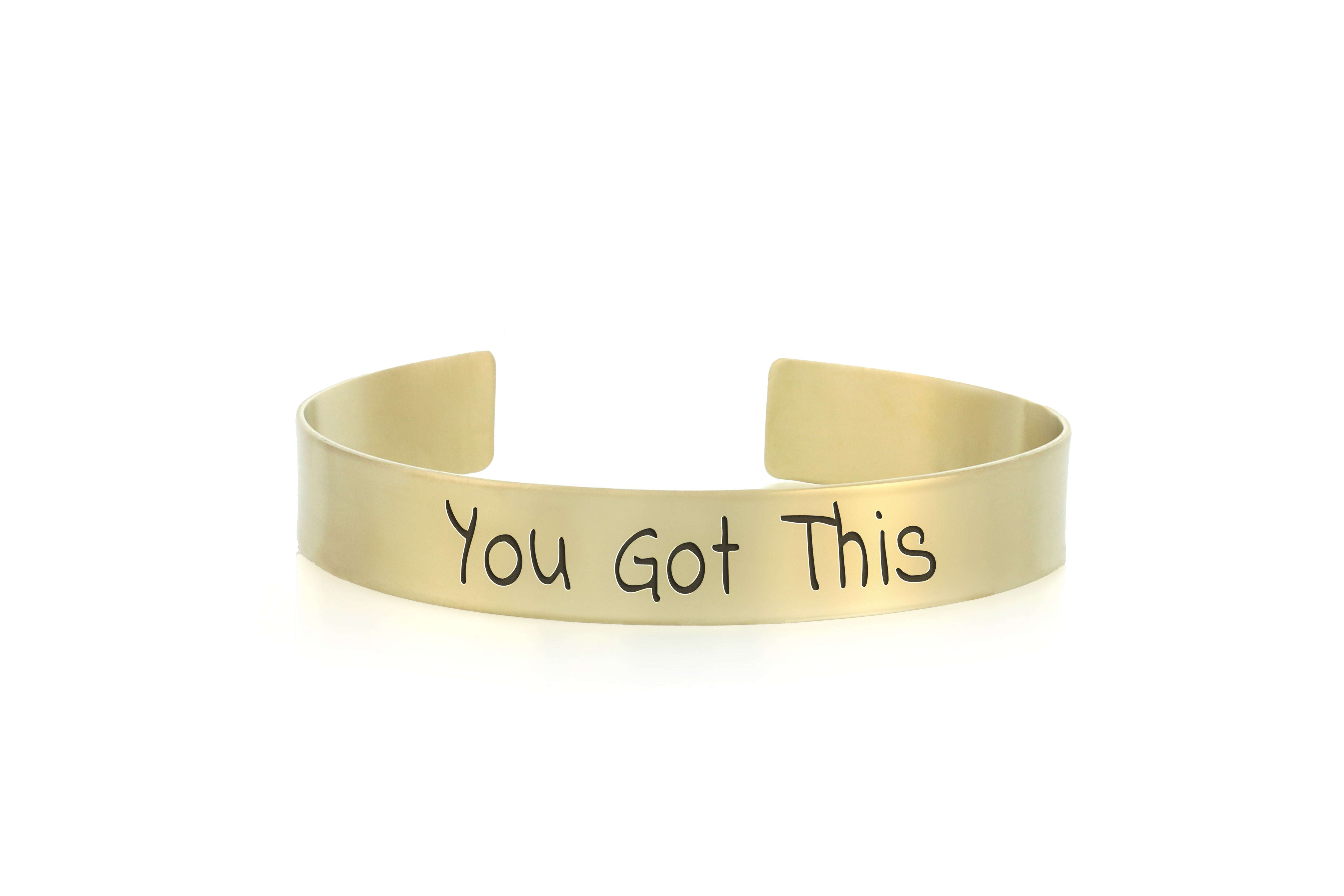 14k Gold Motivational Bracelet