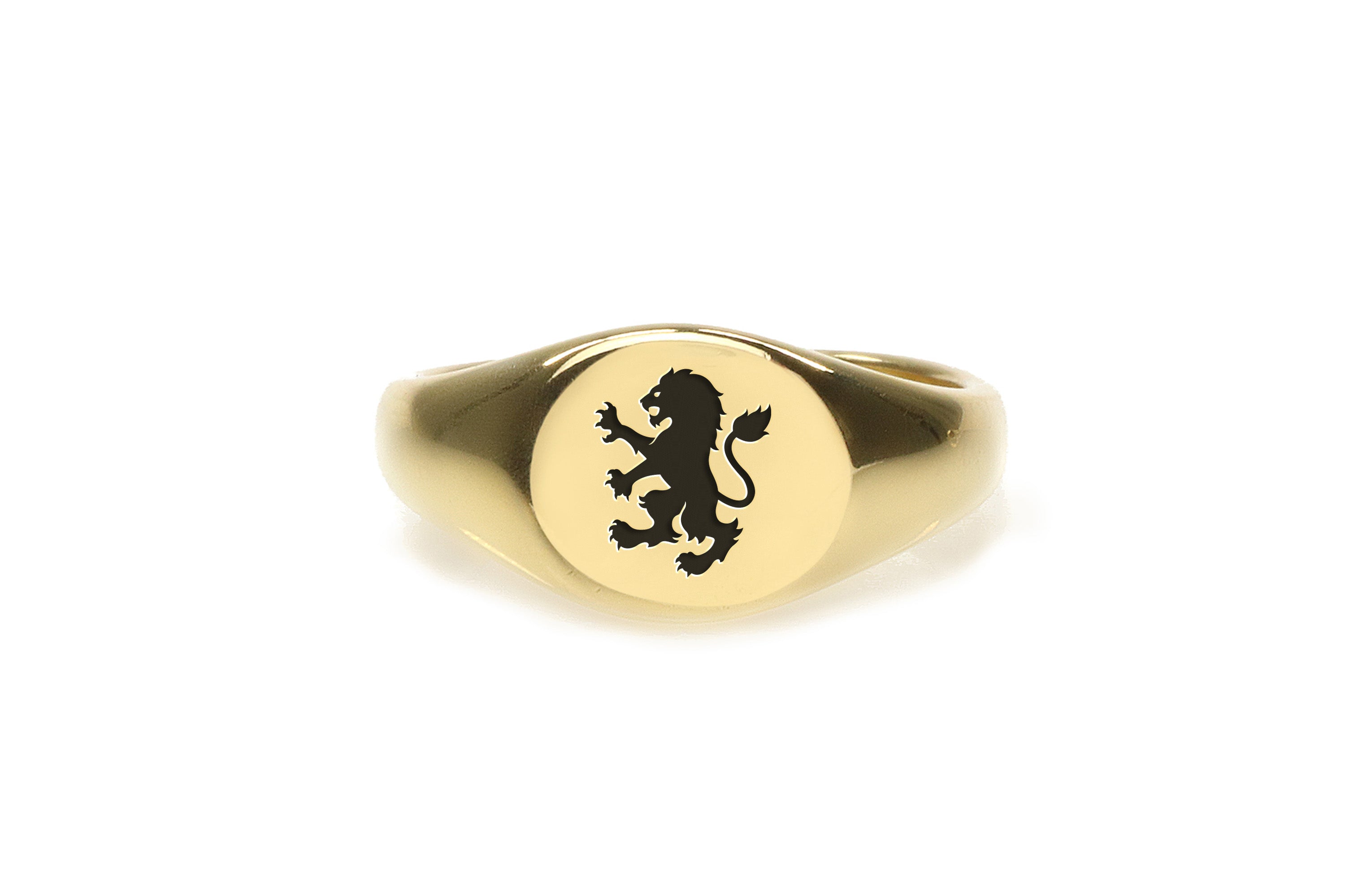 Heraldic Lion Signet Ring