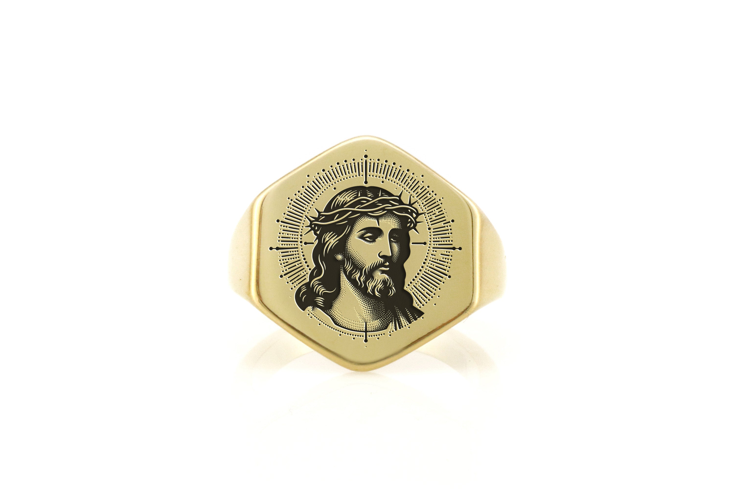 Jesus Christ Crown Of Thorns Ring