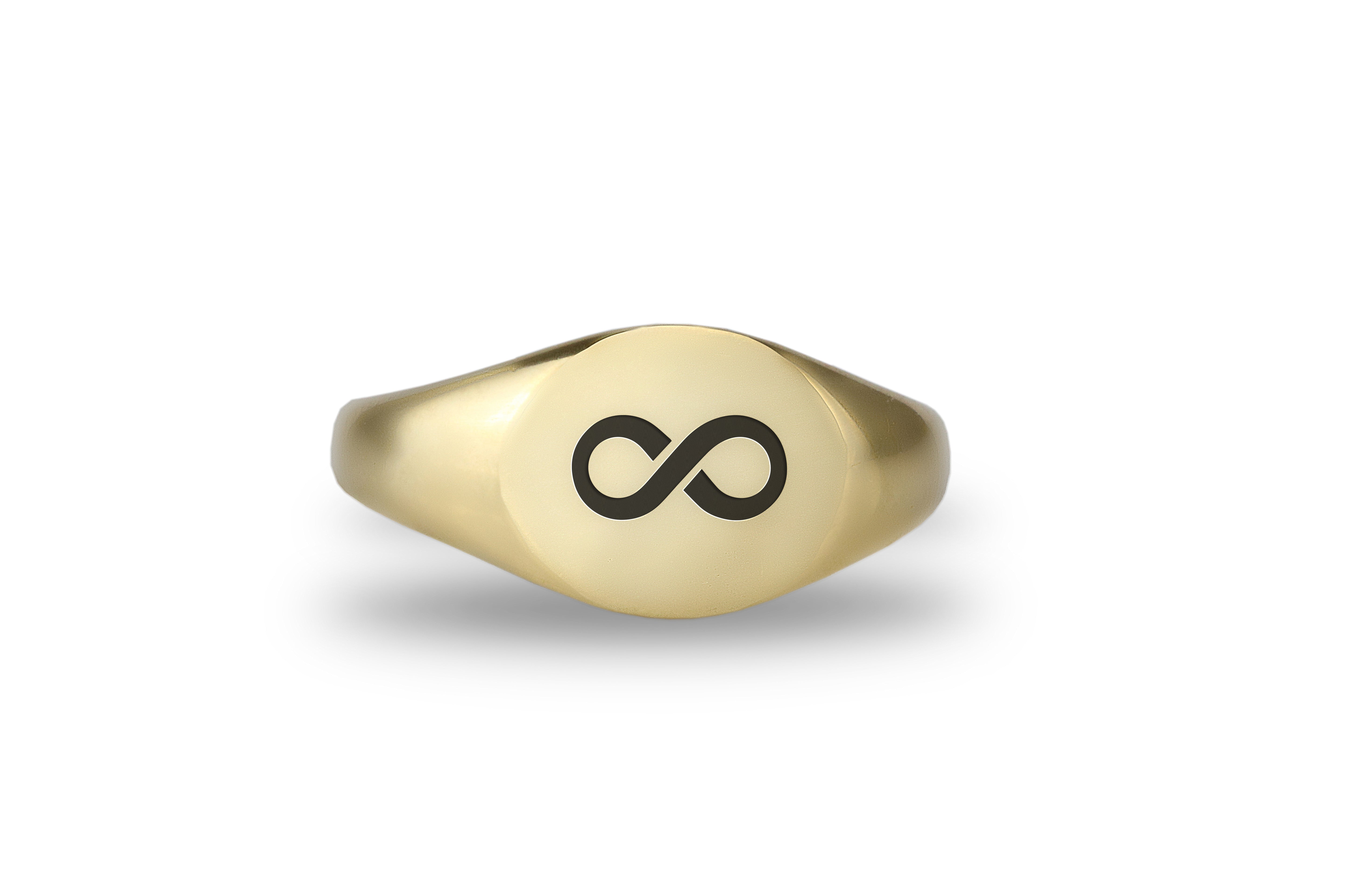 Engraved Infinity Ring