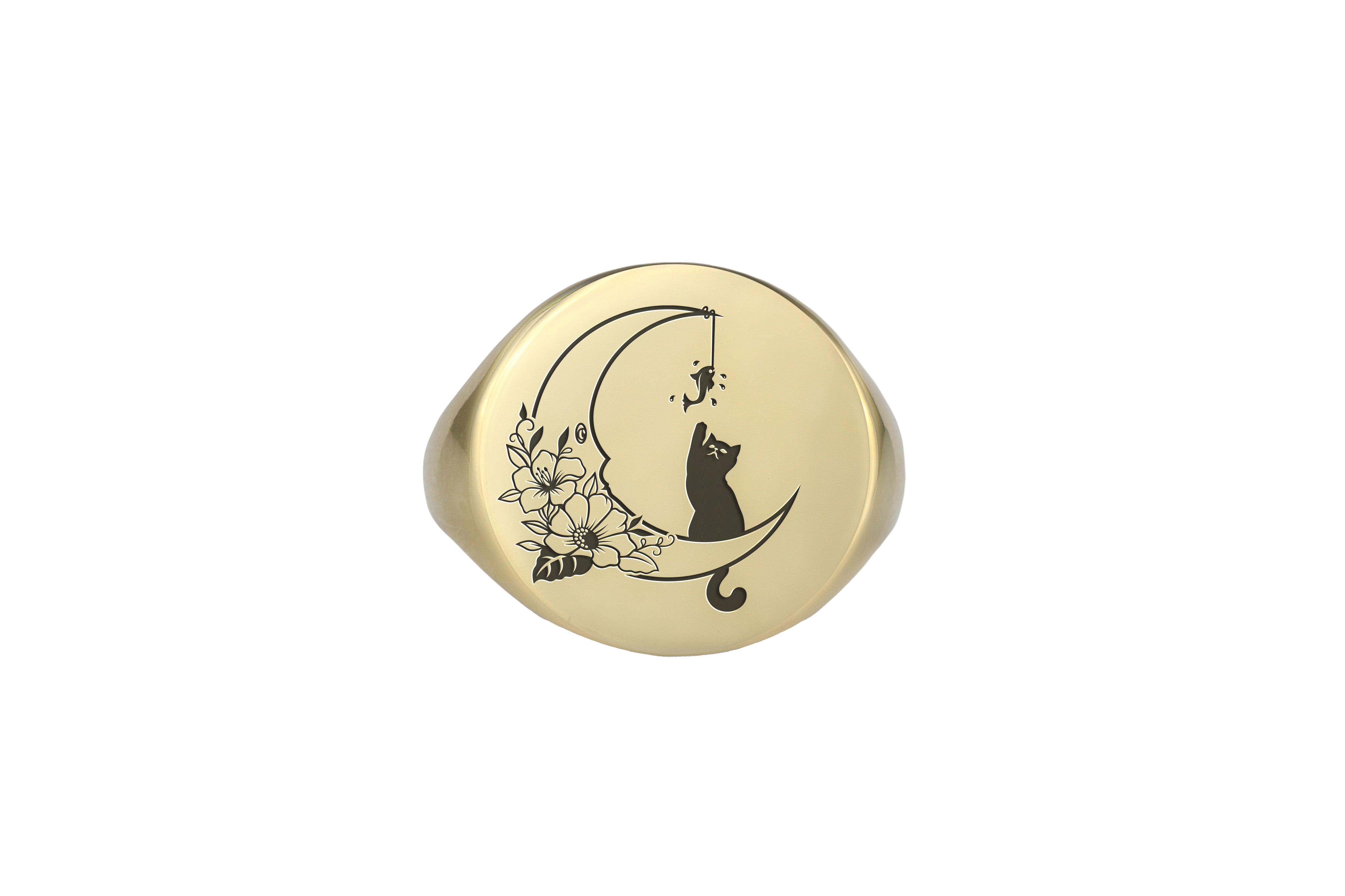Cat Bold Statement Ring