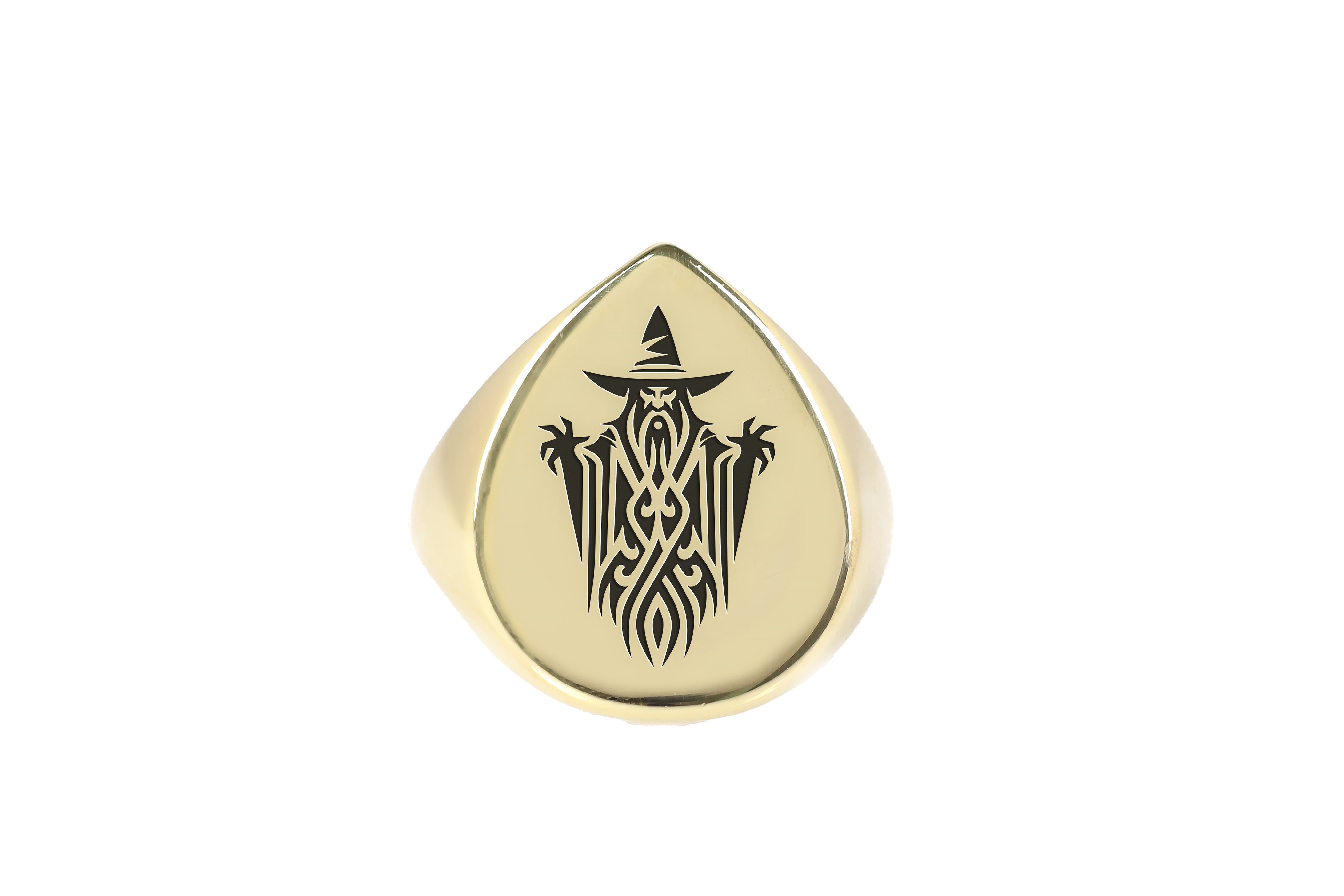 Custom Wizard Signet Ring