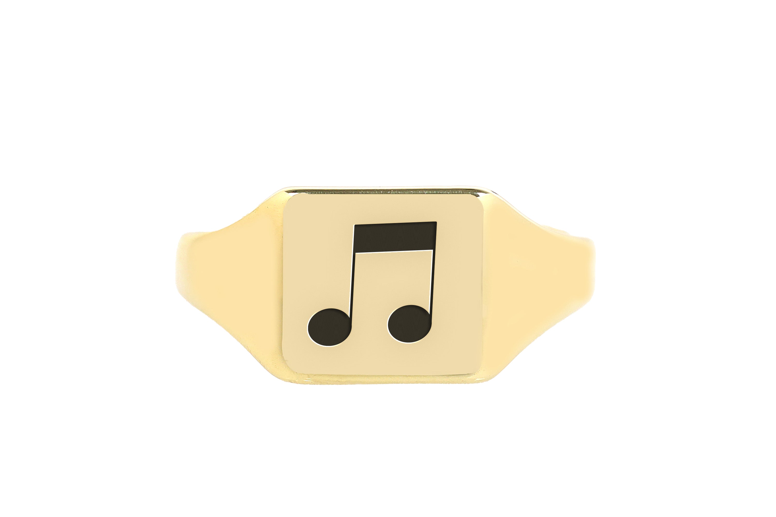 Musical Delicate Signet Ring