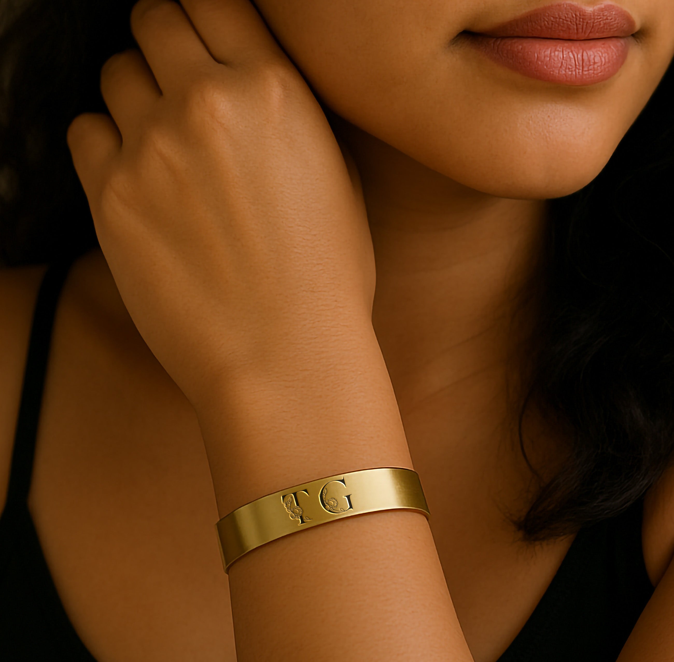 Flowered Wedding Bracelet