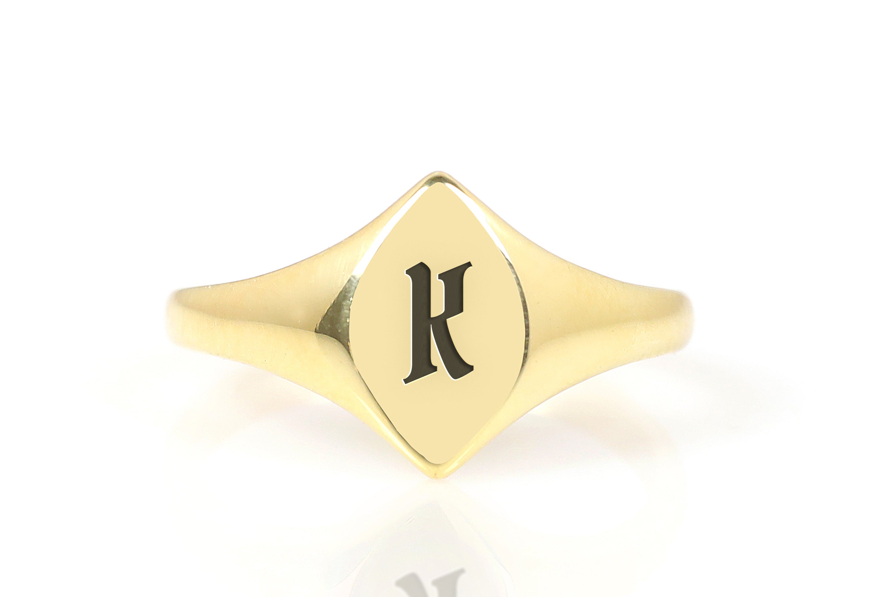 Personalized Letter Ring