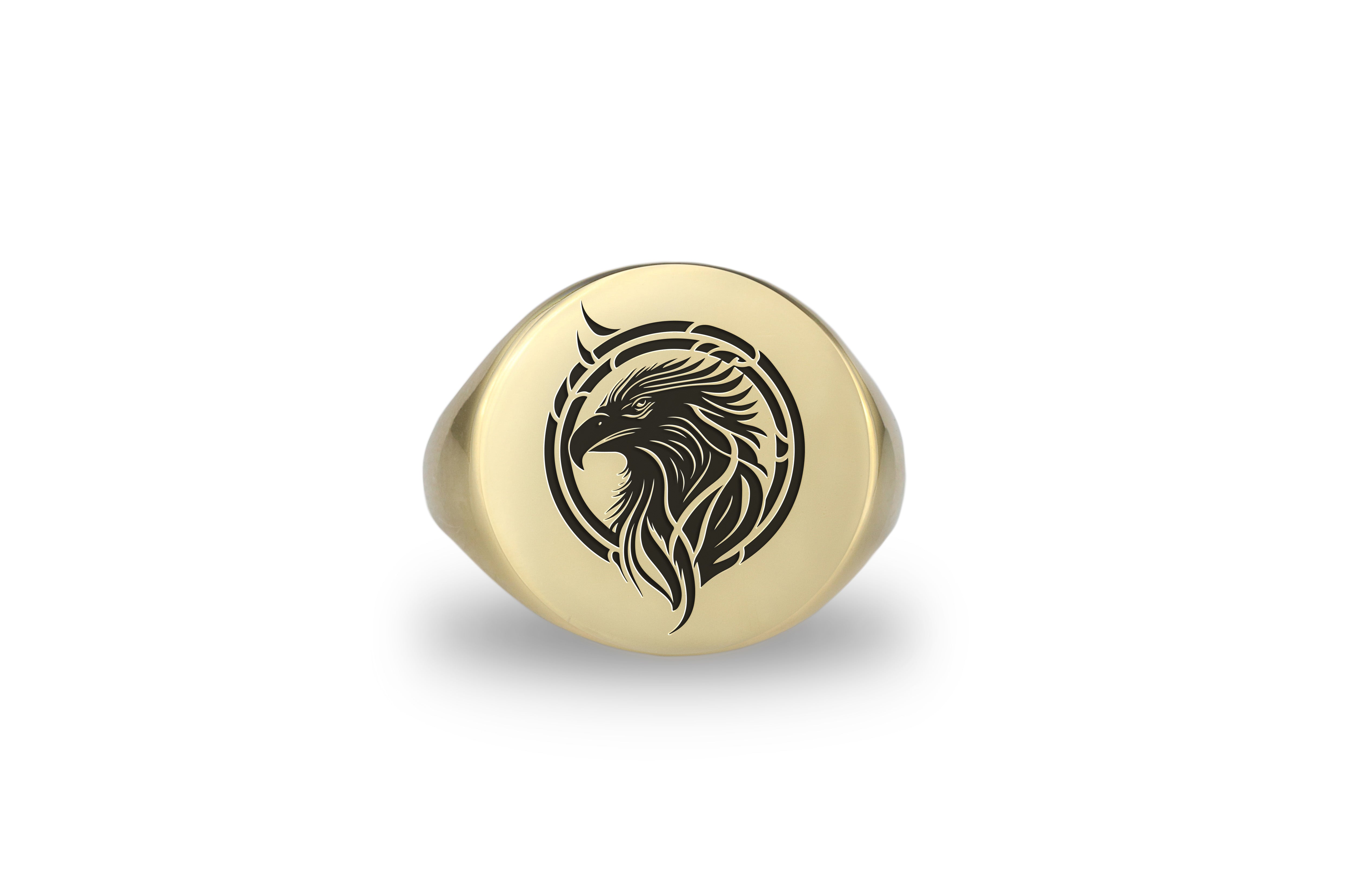 Bold Statement Eagle Ring