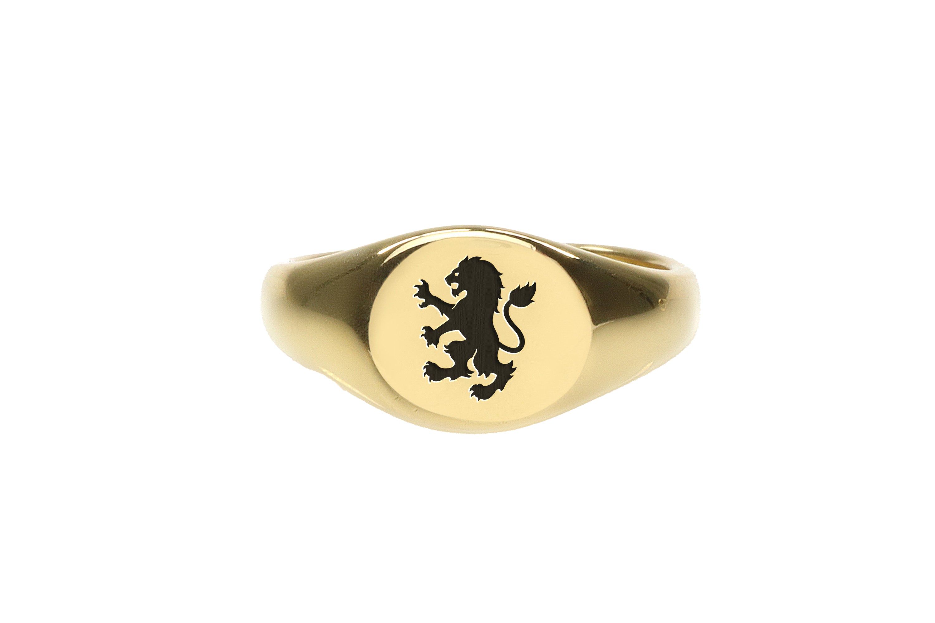 Heraldic Lion Signet Ring