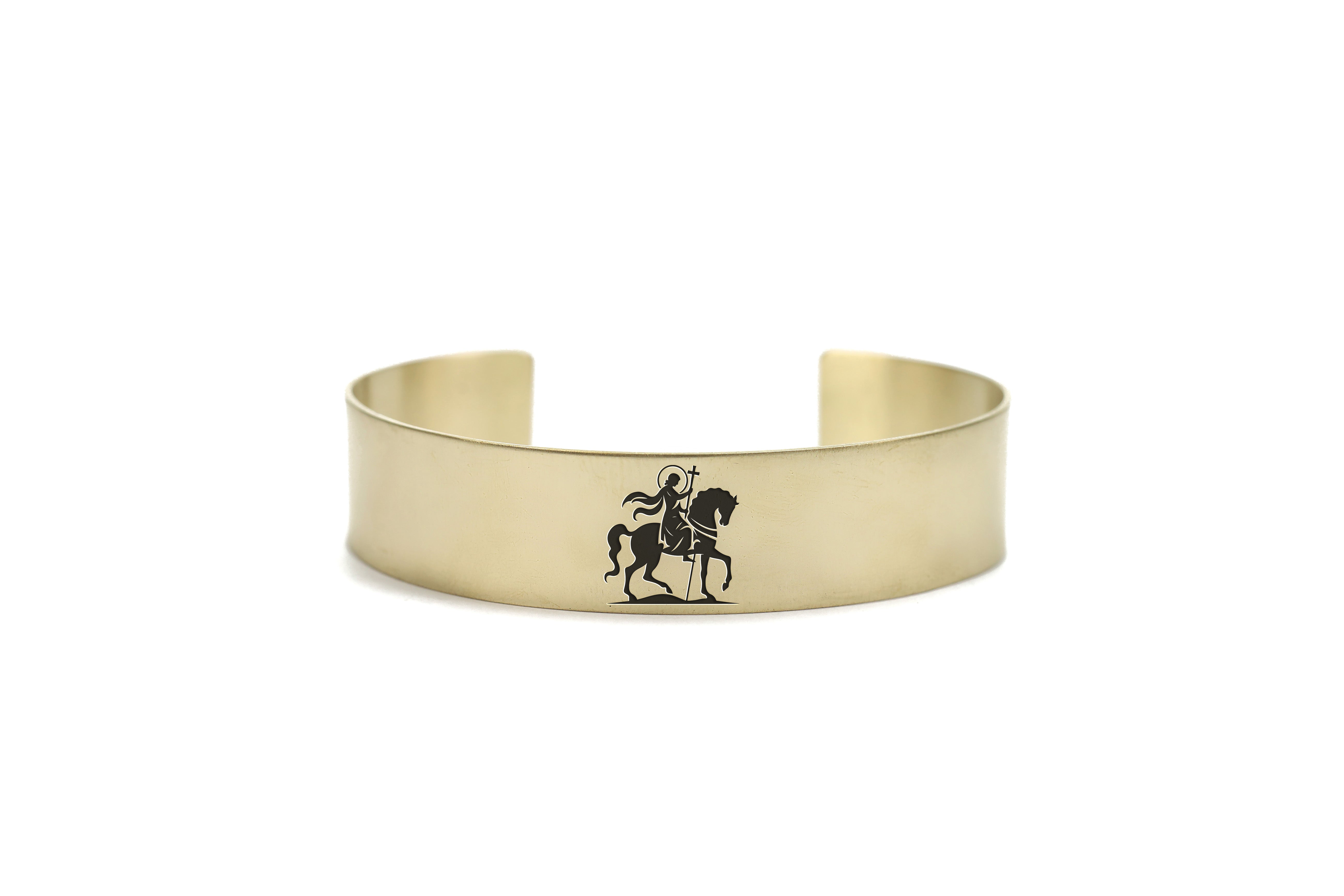 Saint George 24k Gold Bracelet