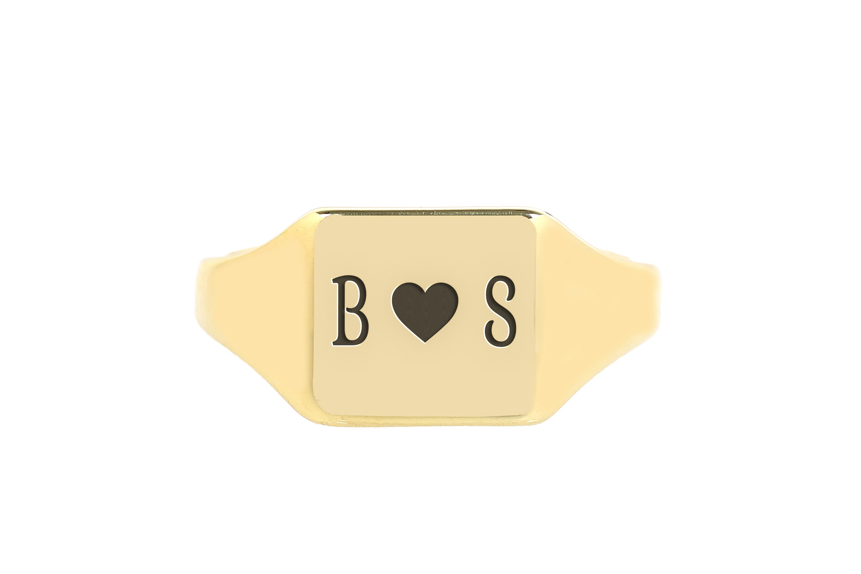 Couples Name Initial's Ring