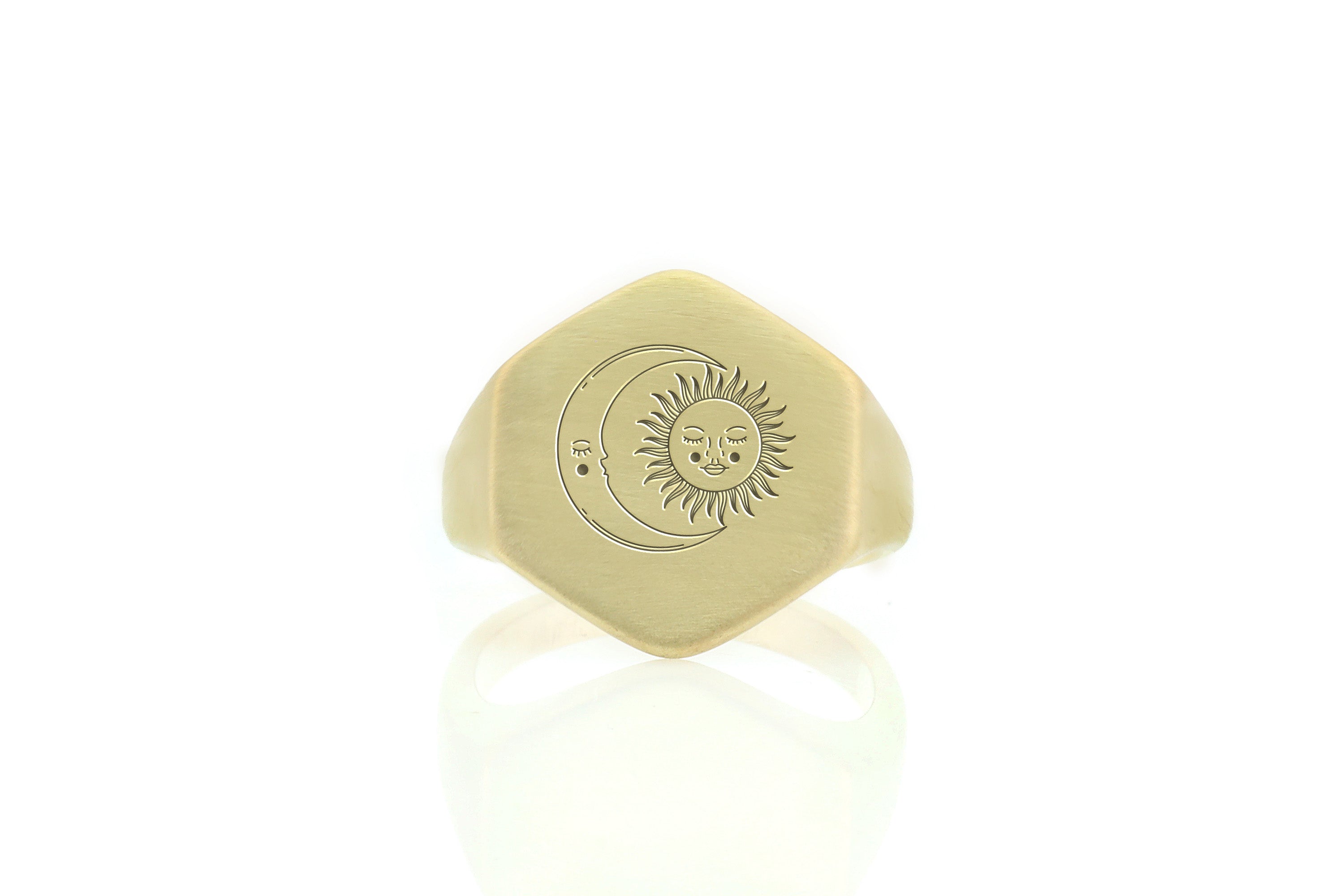 Gold Sun Ring