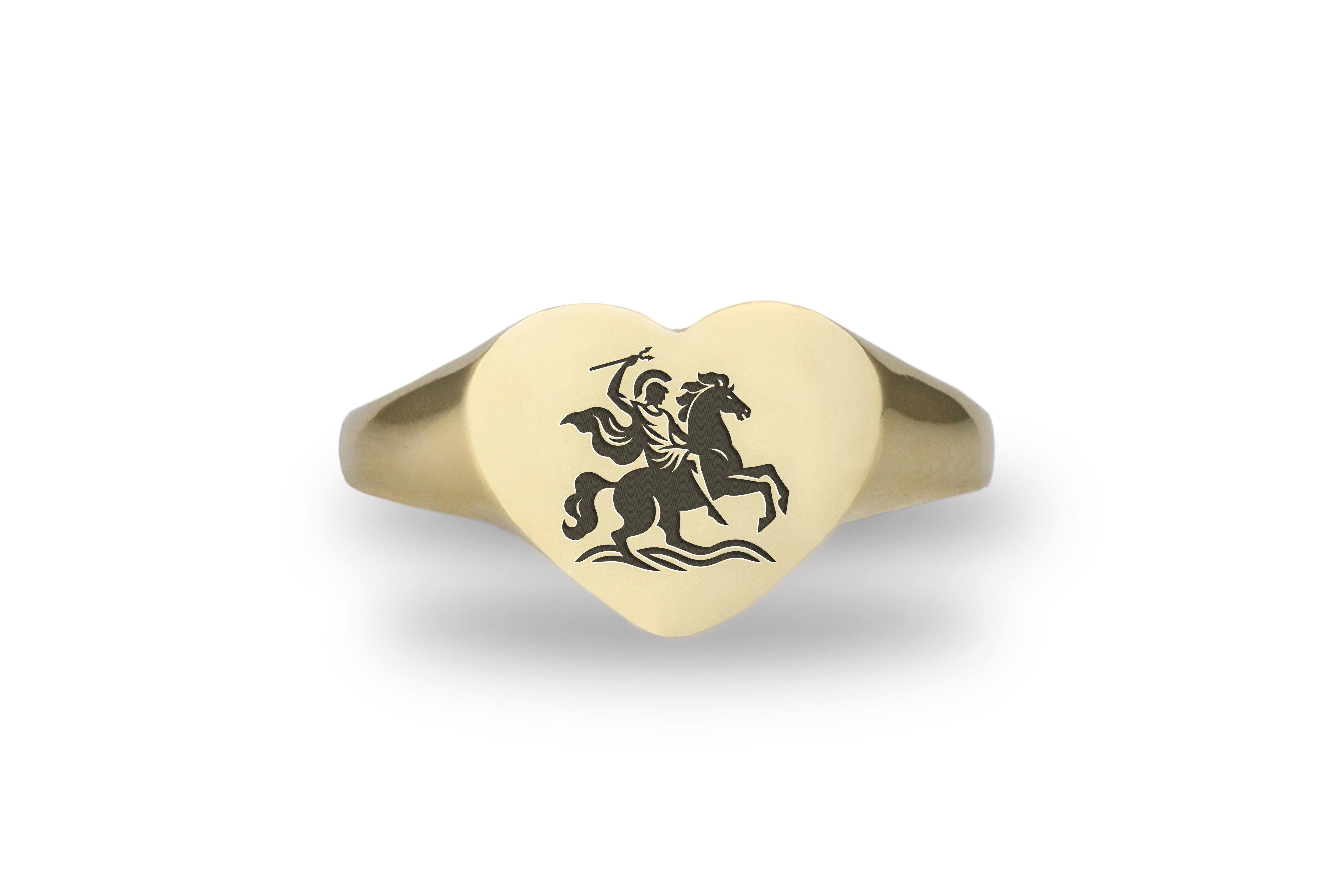 14k Gold Royal Knight Ring