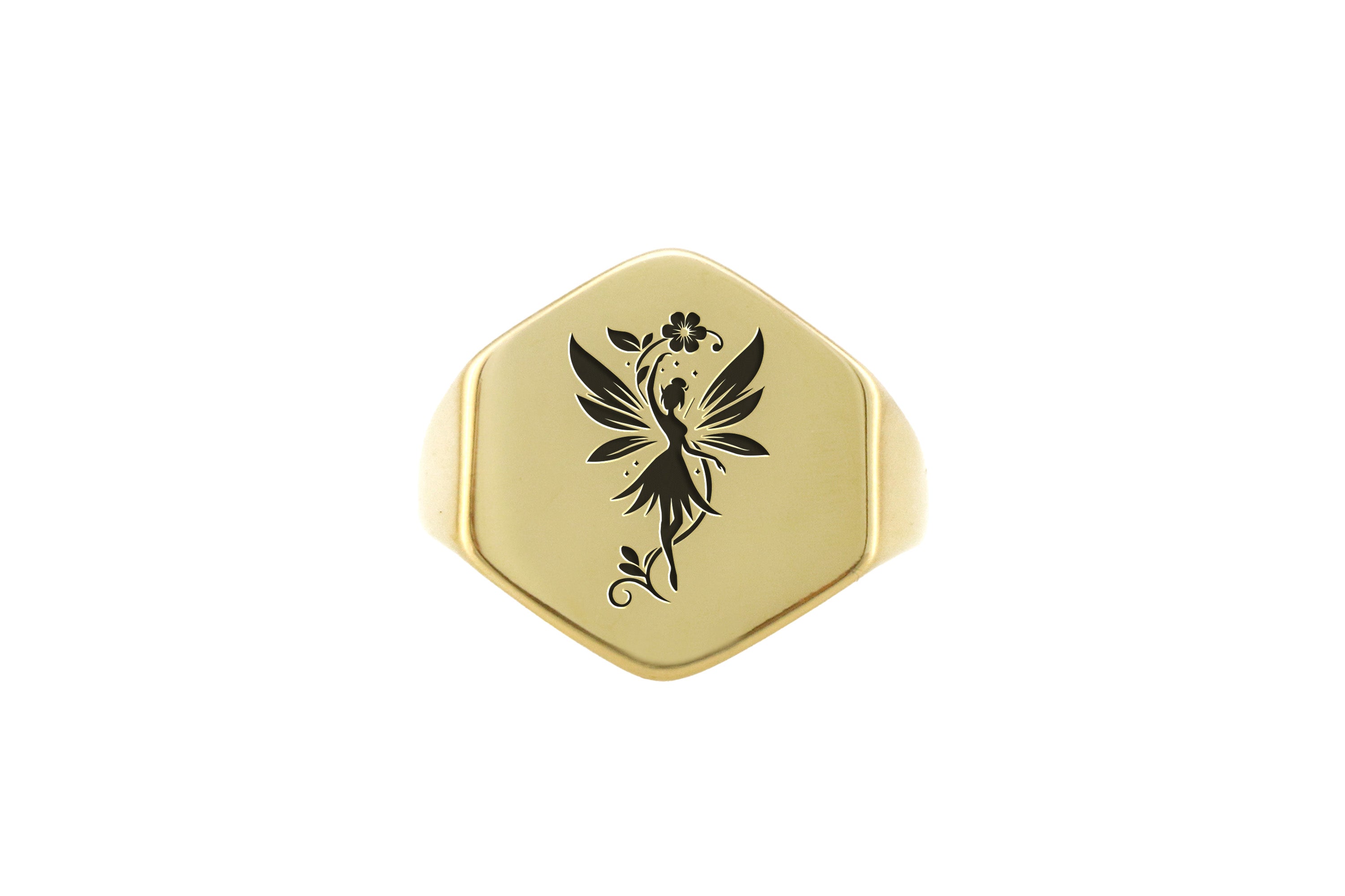 Engraved Fairy Ring