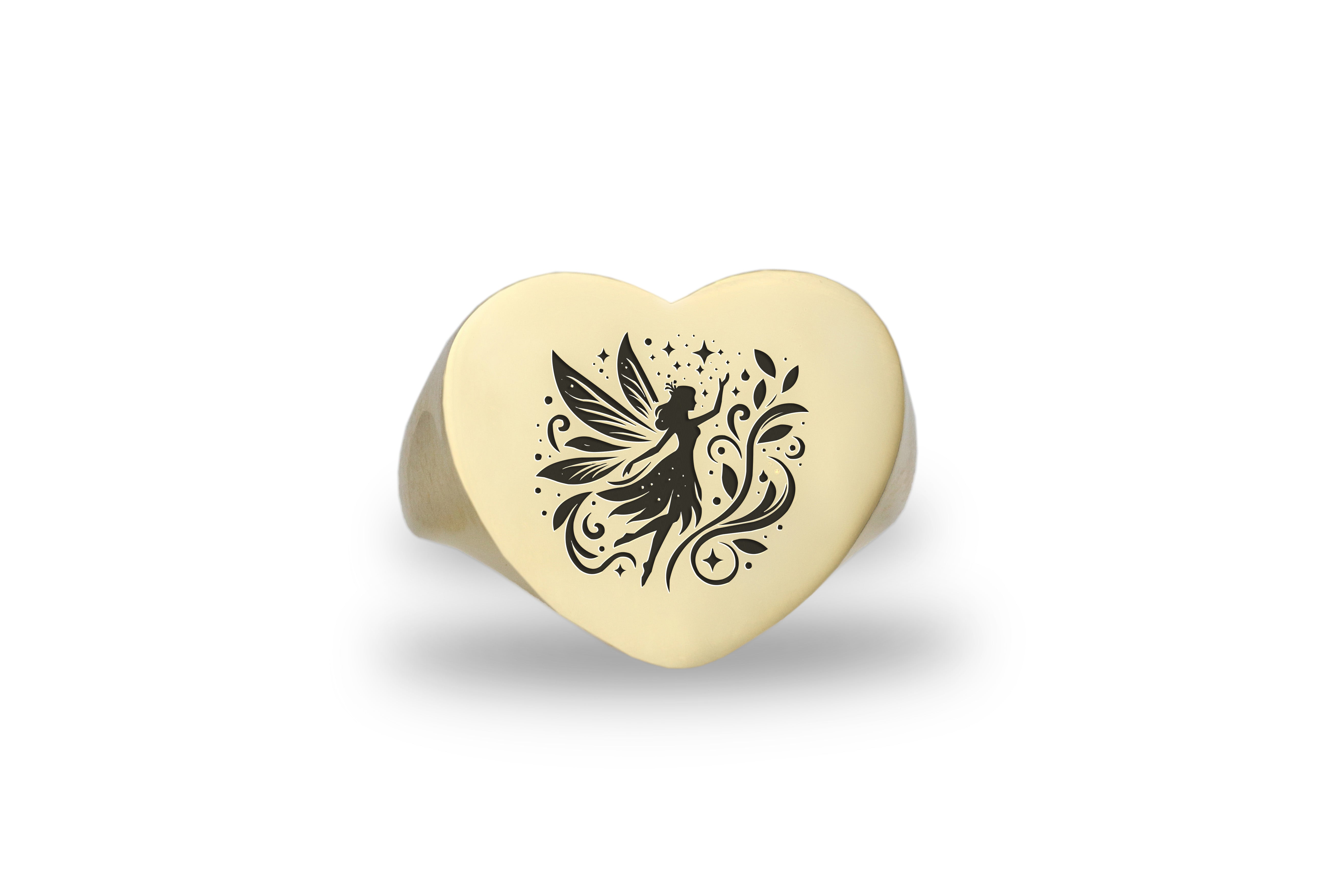 Magical Fairy 14k Gold Ring