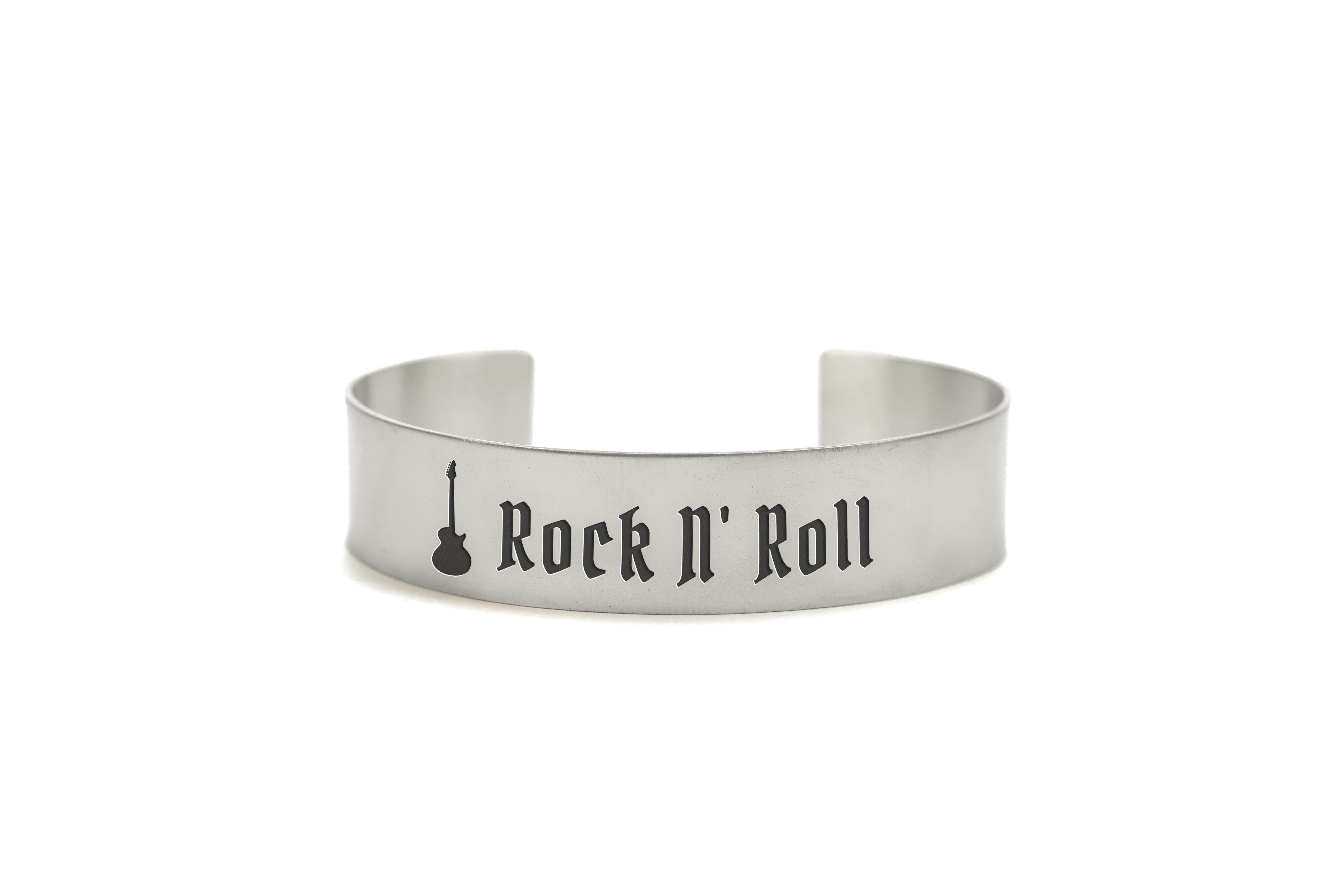 Silver Rock N' Roll Bracelet