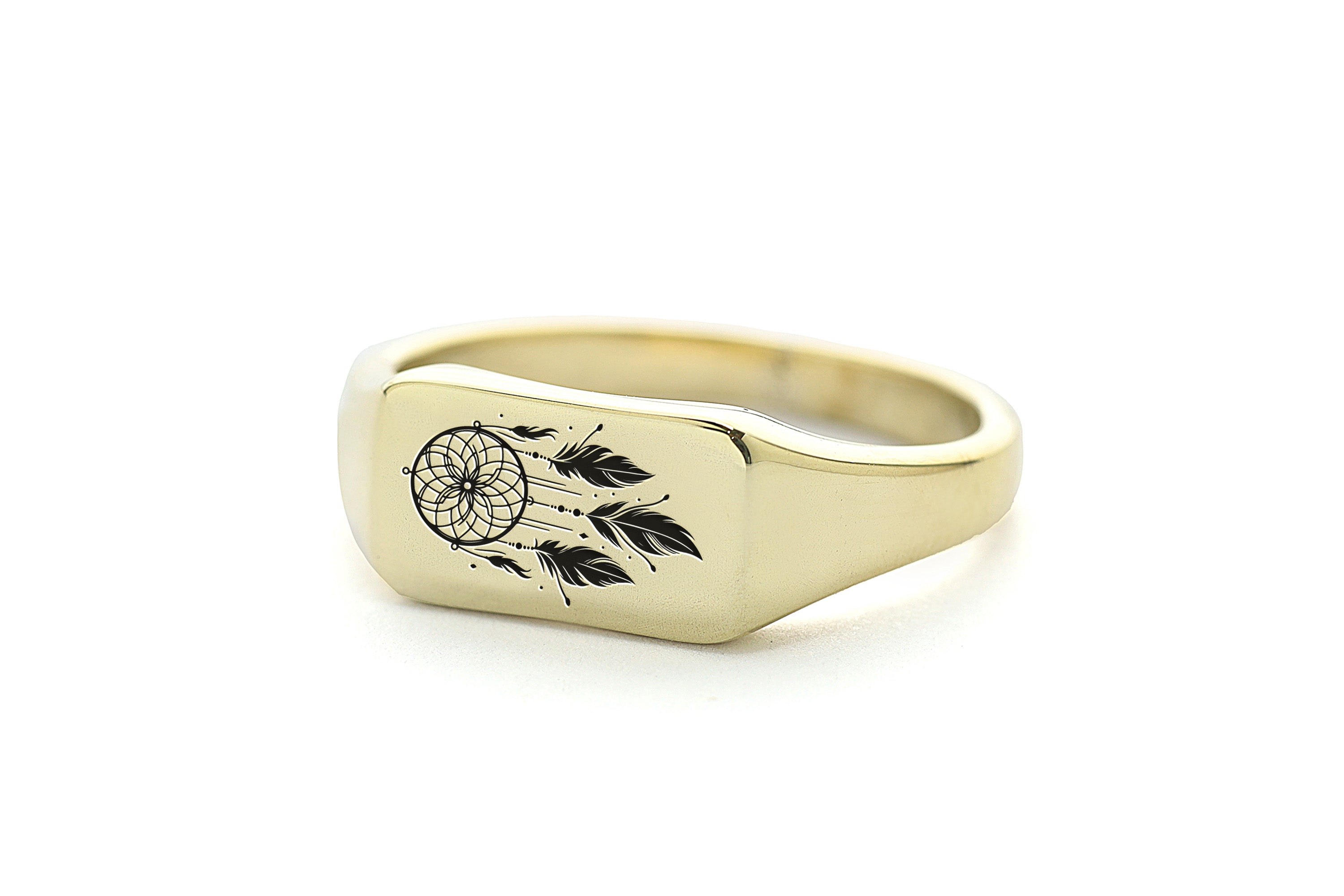 Dream Catcher Signet Ring