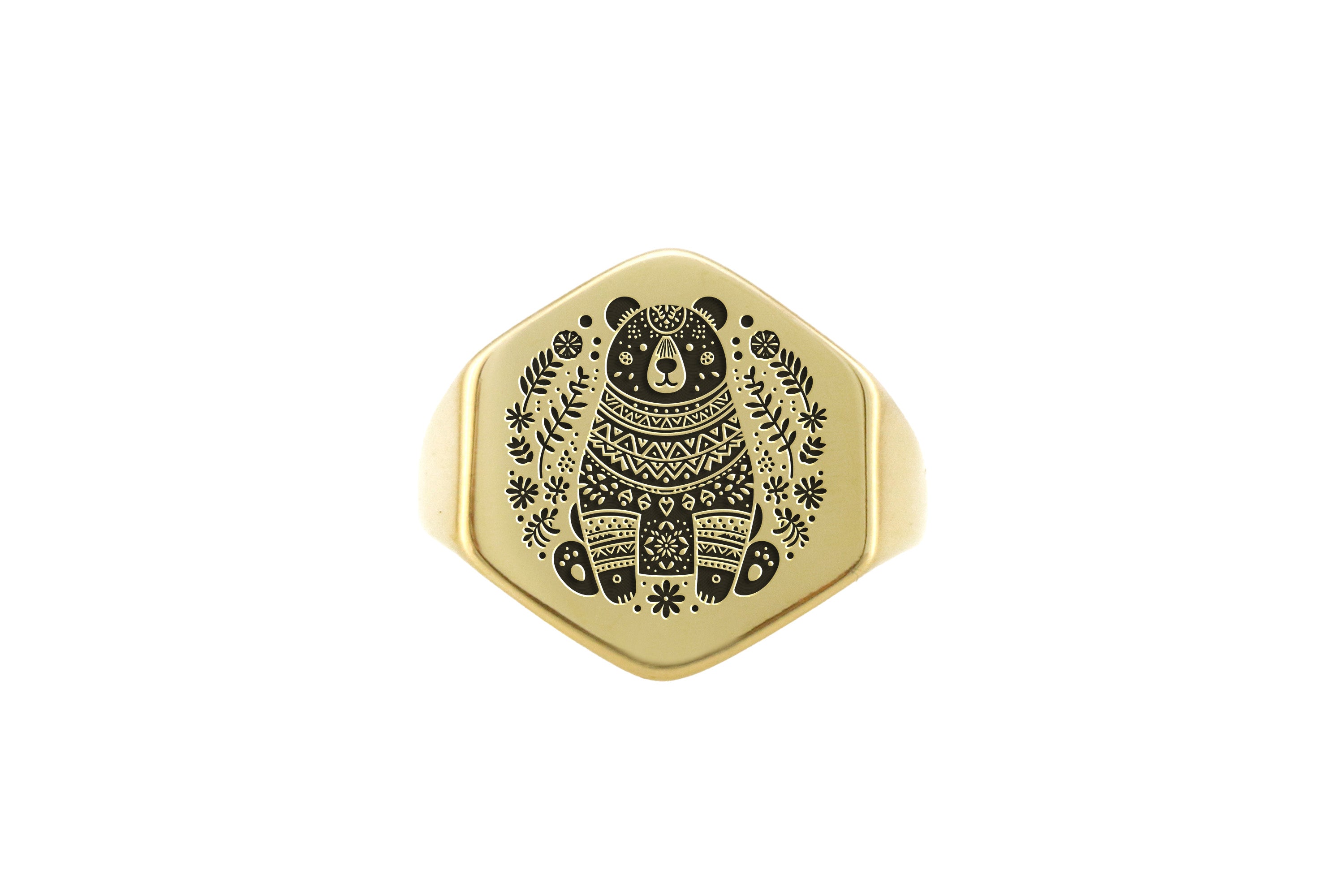 Wild Harmony Bear Ring
