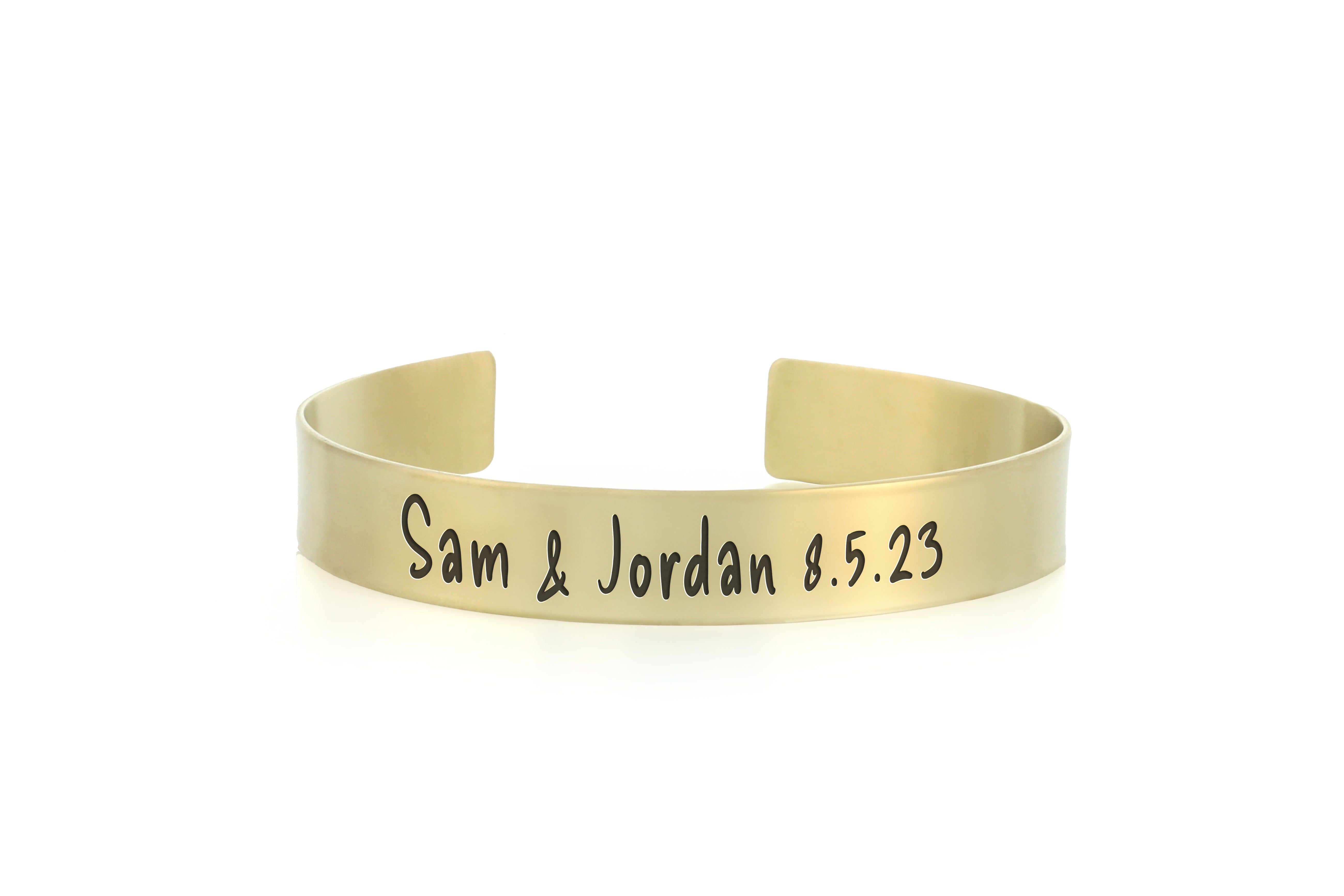 14k Gold Couples Bracelet