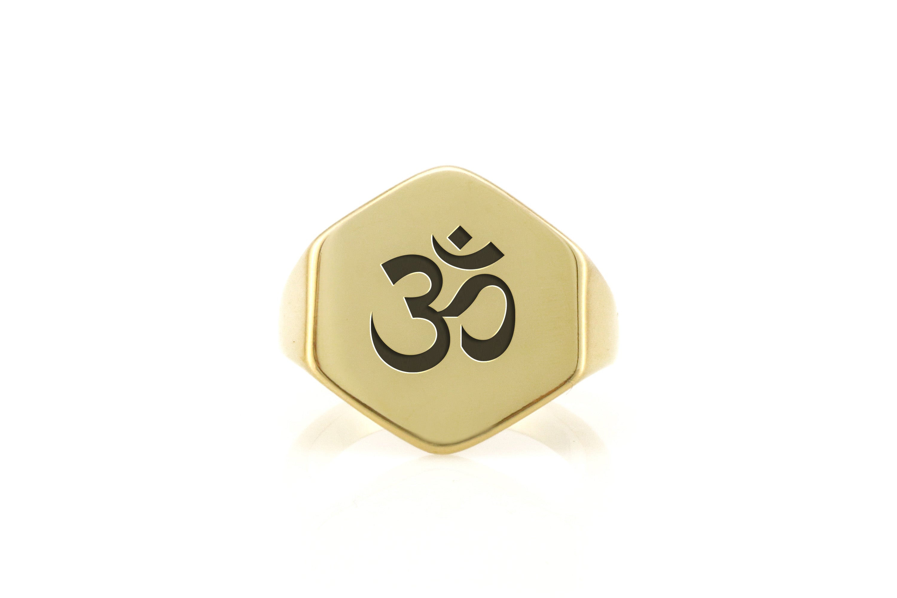 Hinduism Engraved Signet Ring