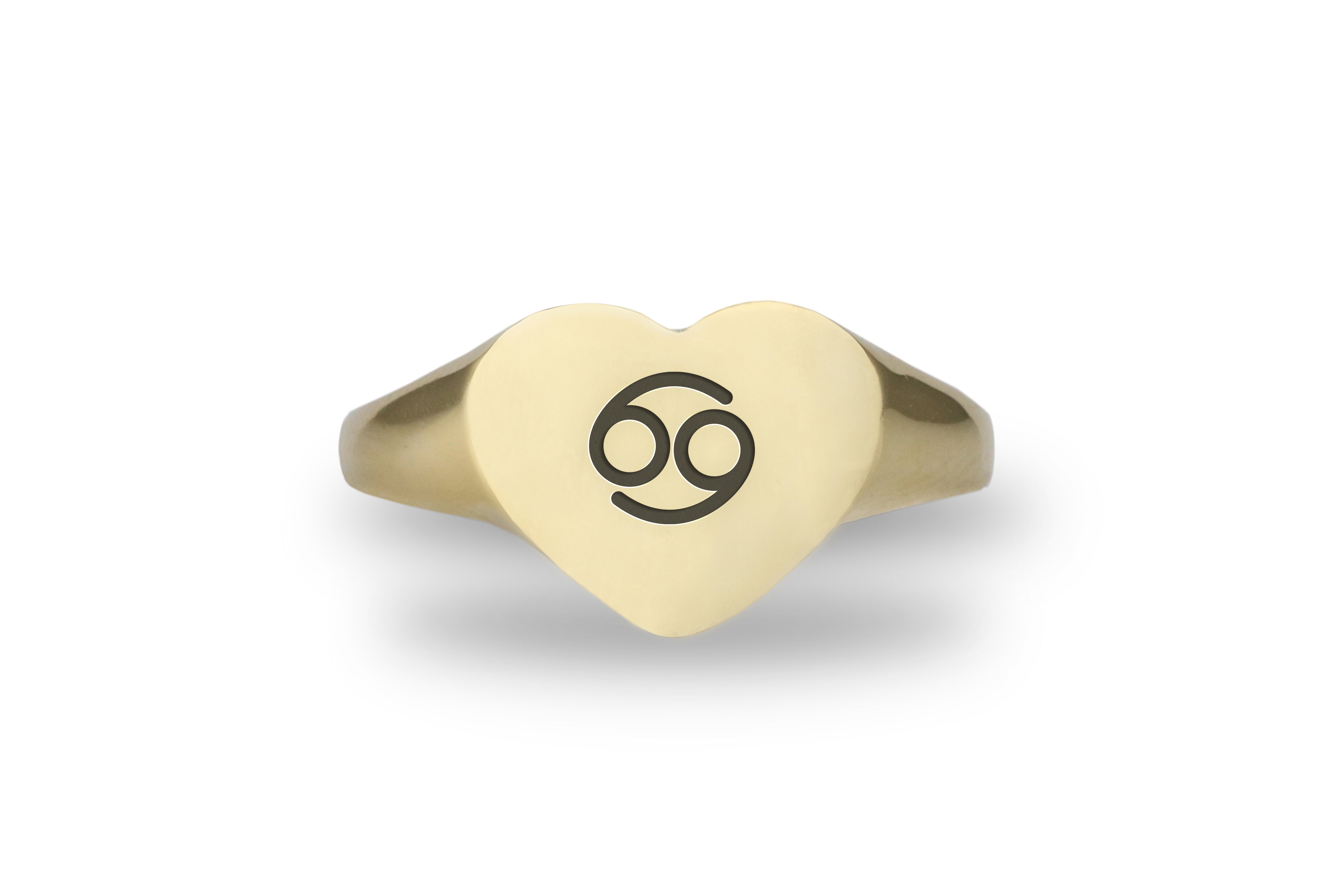 Engraved Zodiac Ring