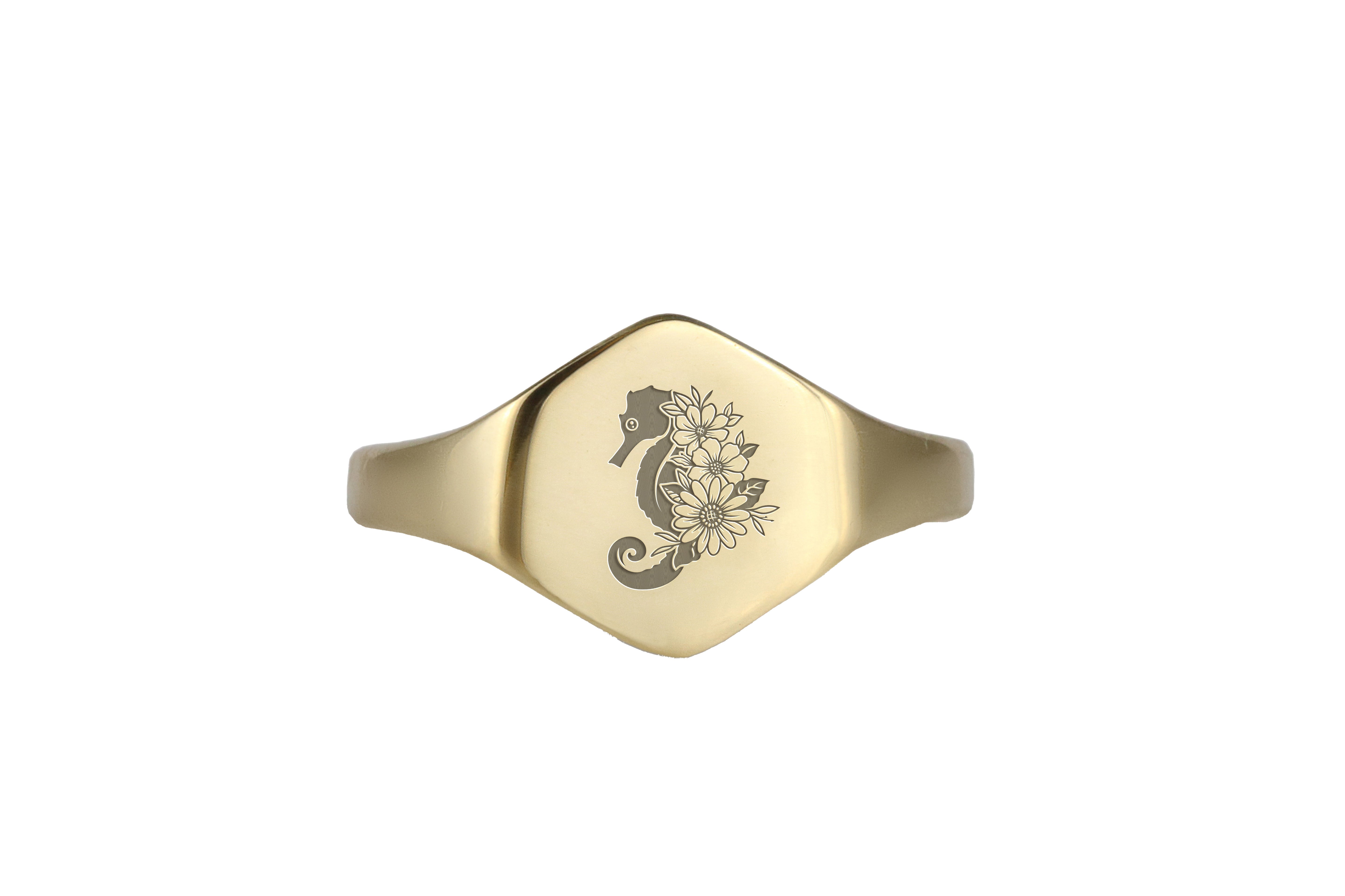 Cute Sea Horse Ring