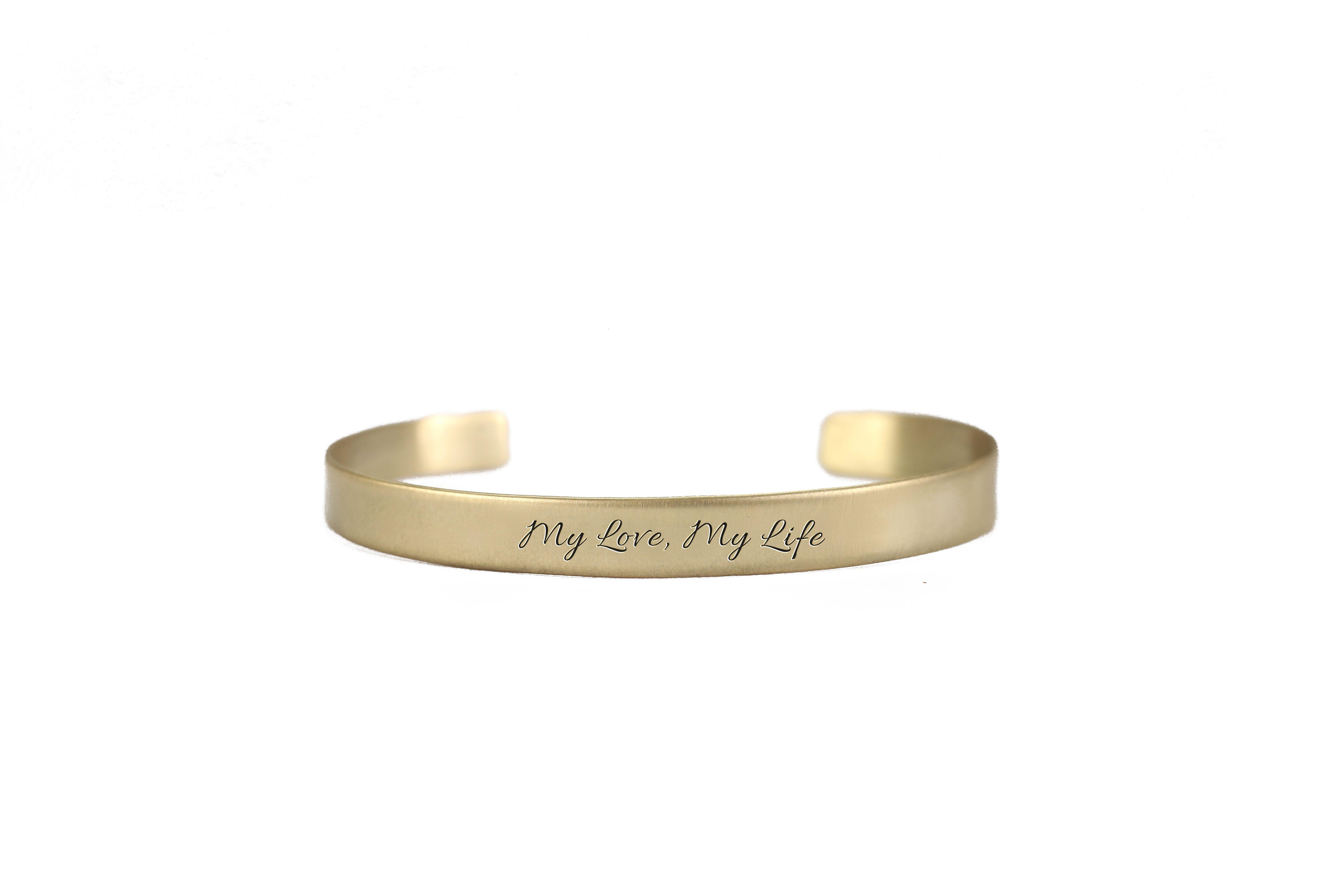 Custom Handwritten Cuff Bracelet