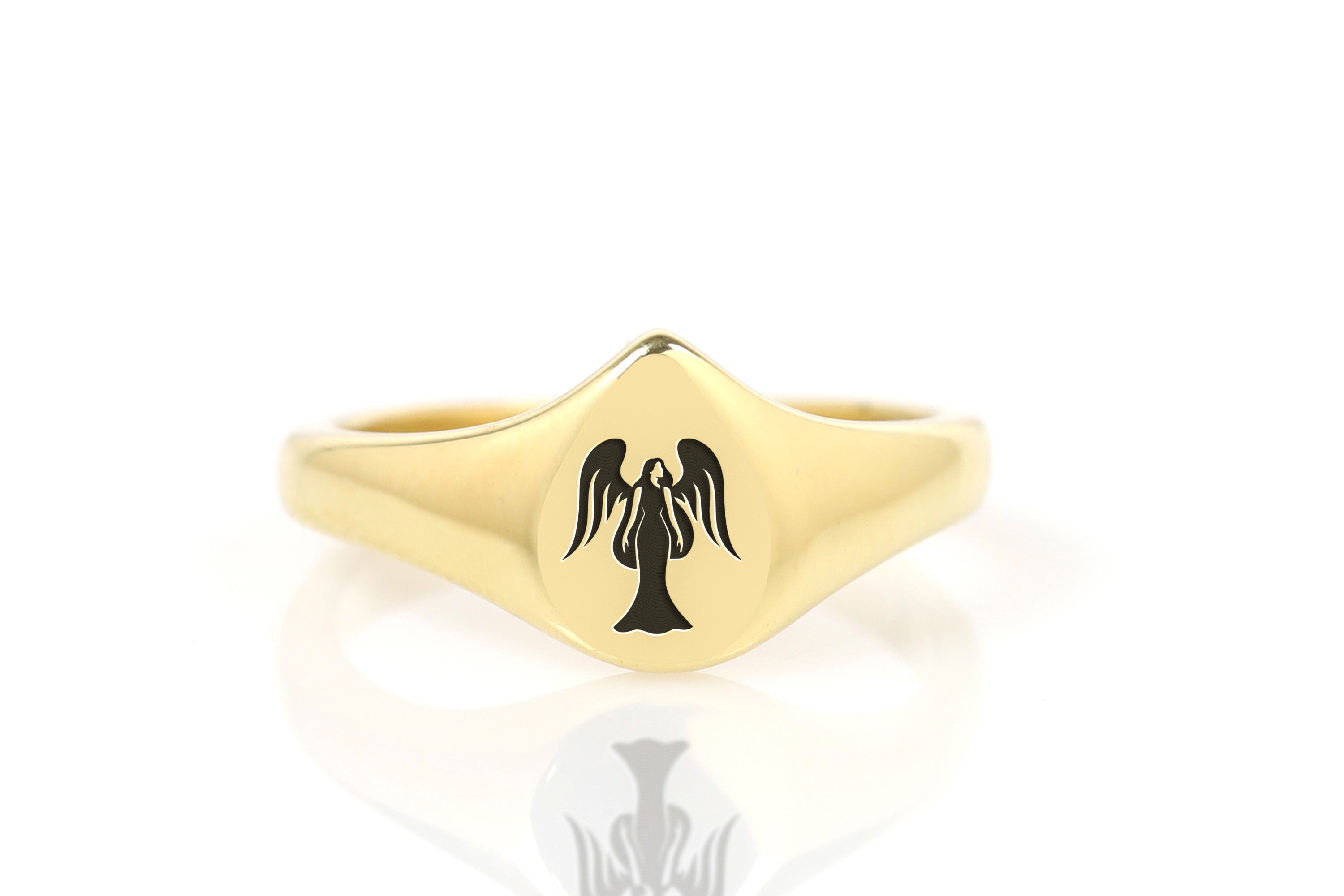 Zodiac Virgo Gold Ring