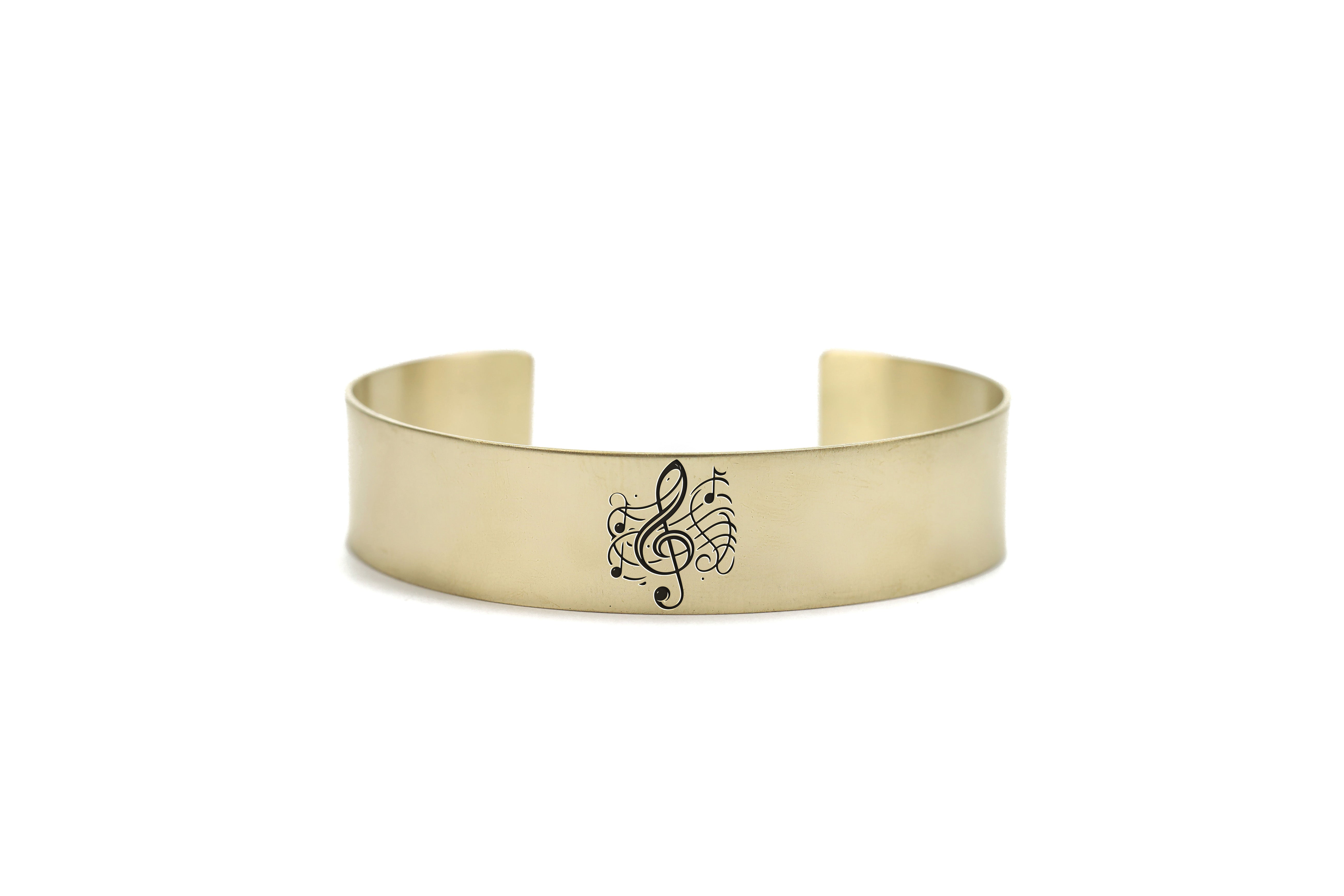 Custom Music Note Bracelet